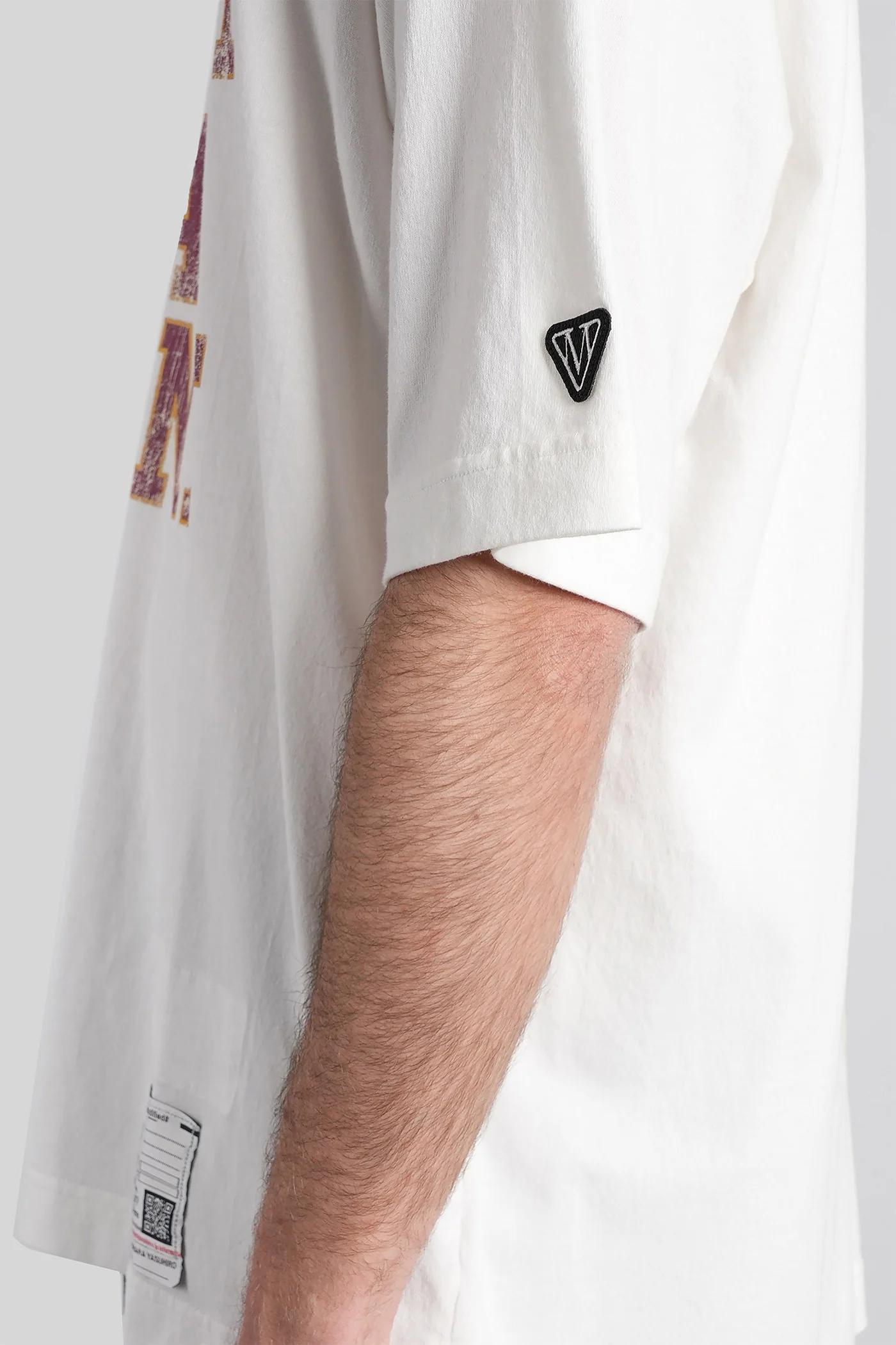 T-Shirt in white cotton - Image 5