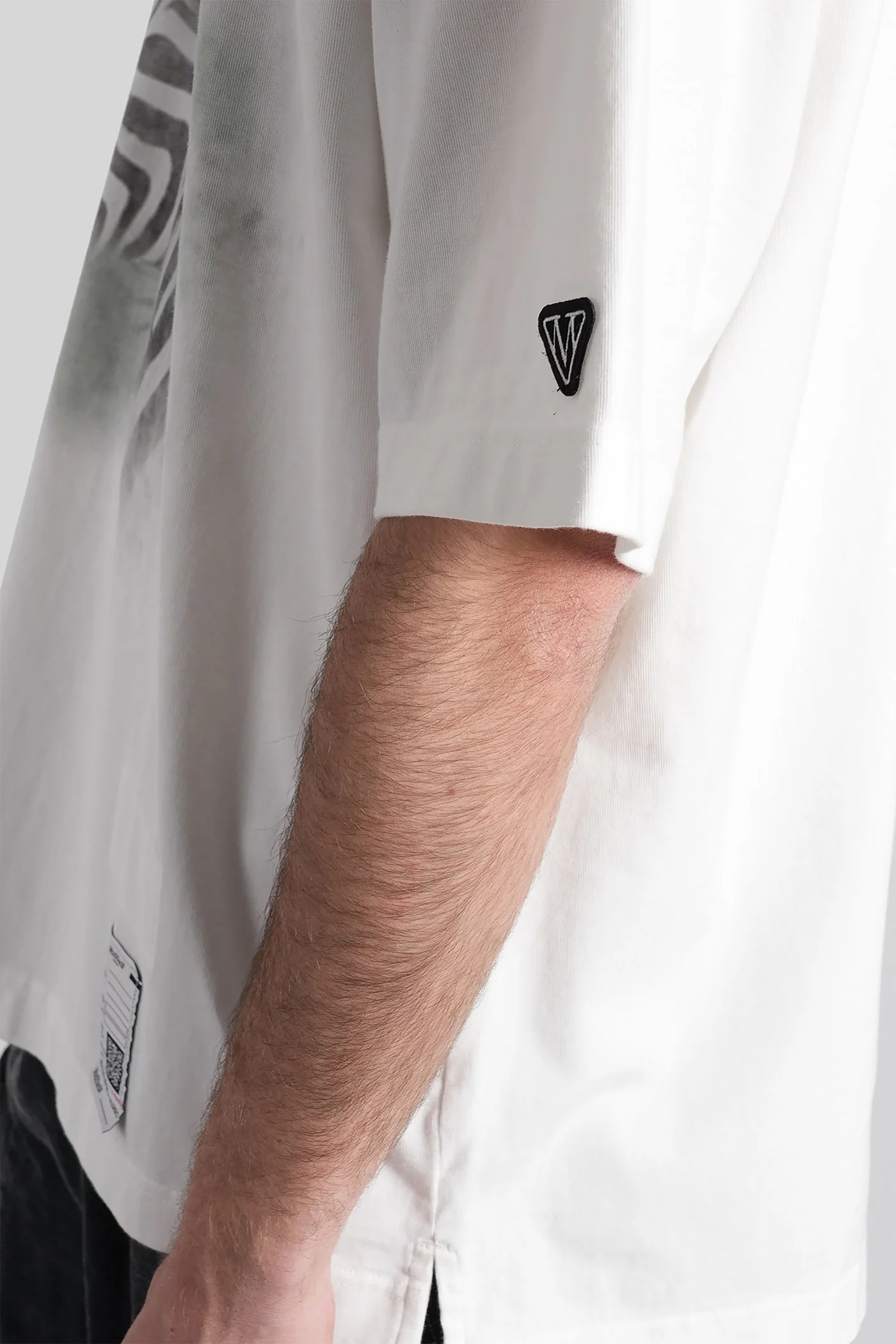 T-Shirt in white cotton - Image 5