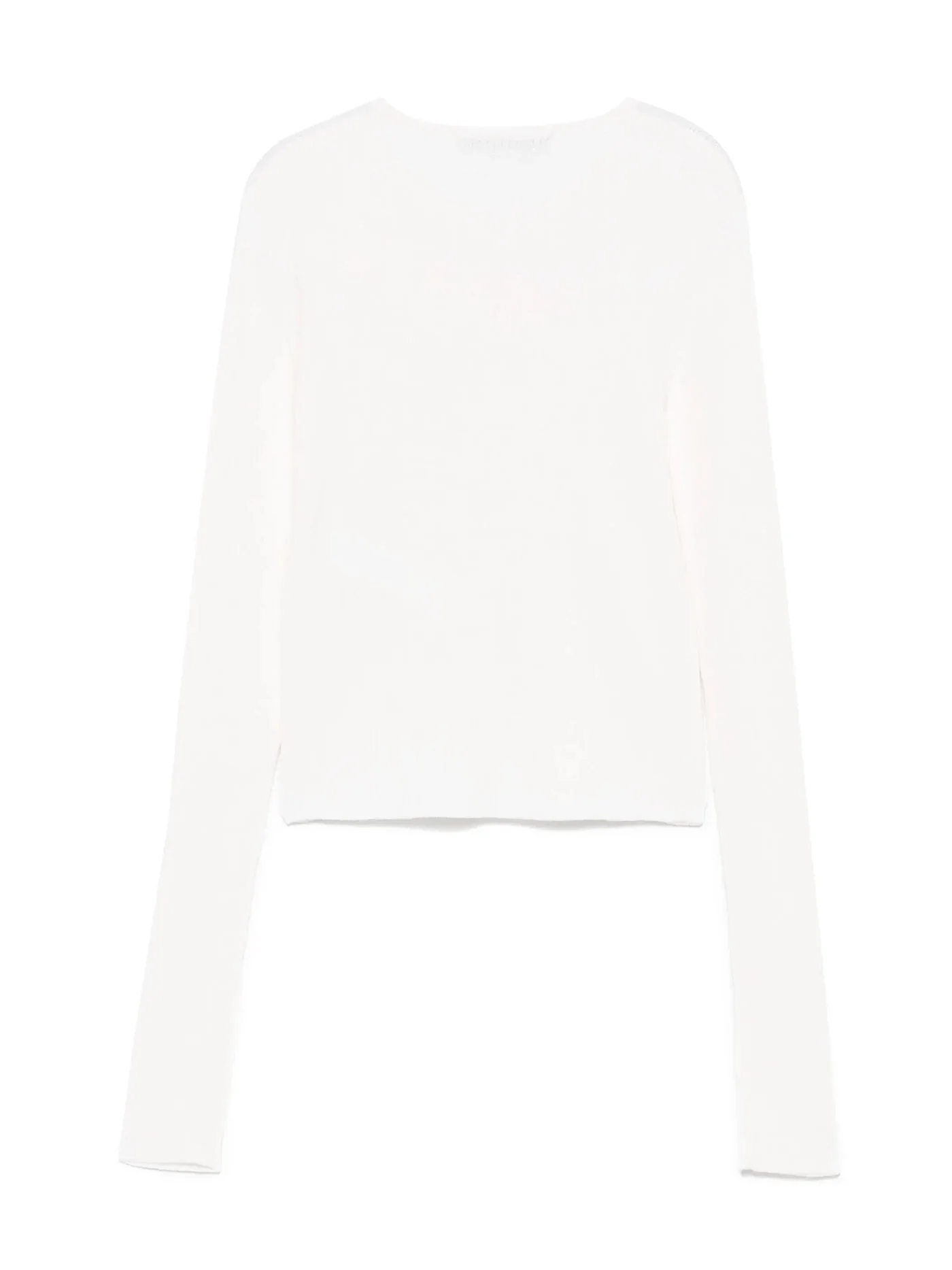 Knitwear in beige wool - Image 2