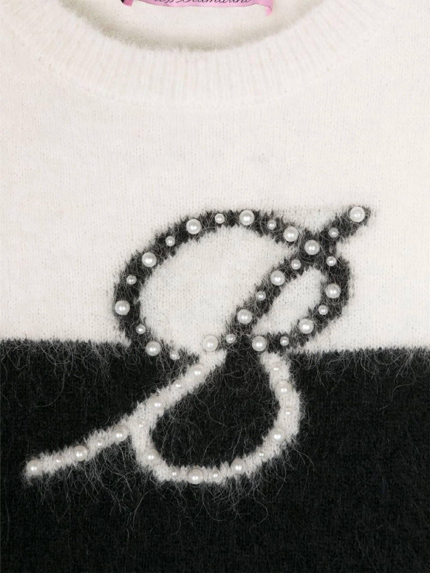 Knitwear in black wool - Image 3