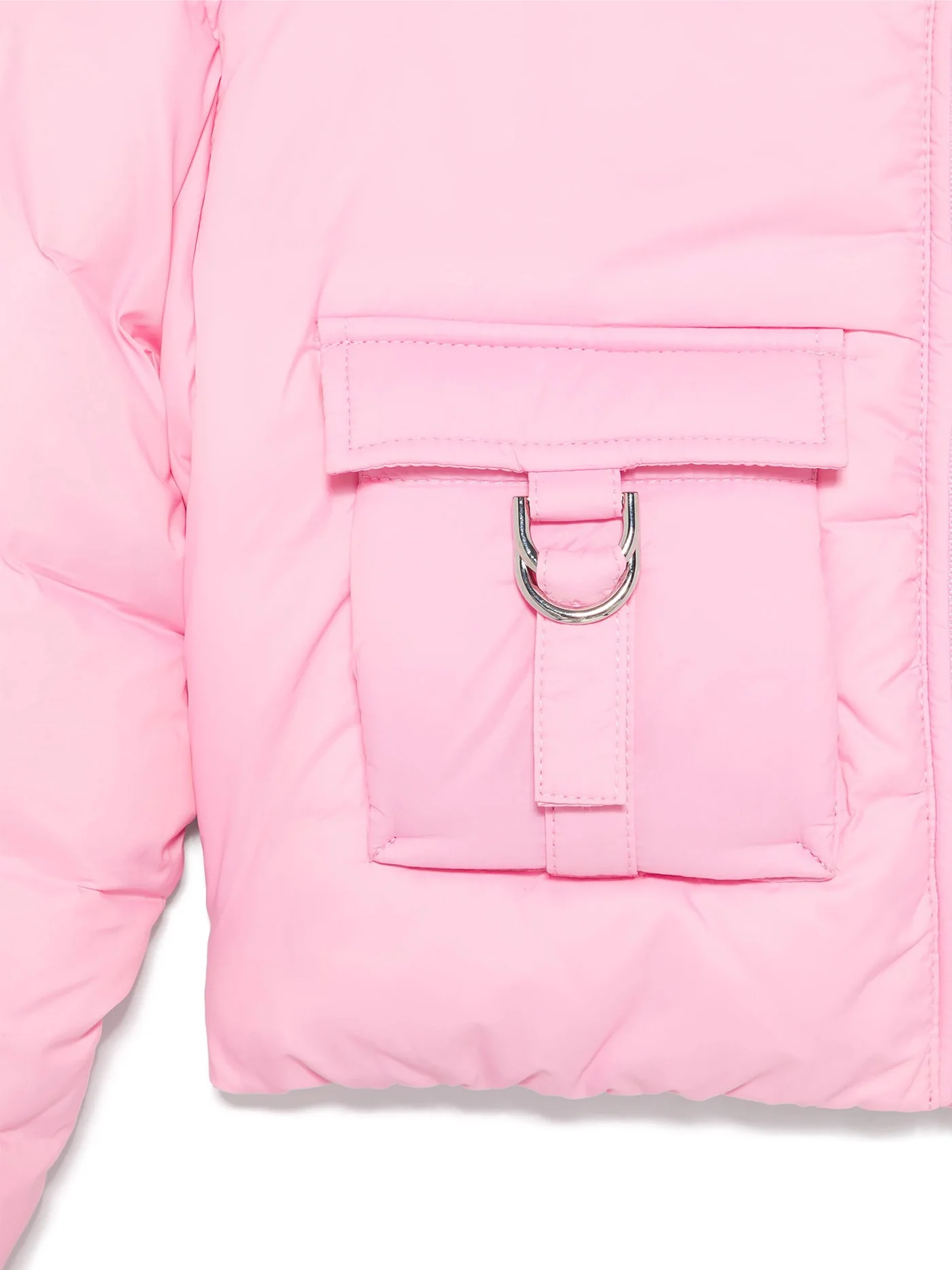 puffer in rose-pink polyamide - Image 3