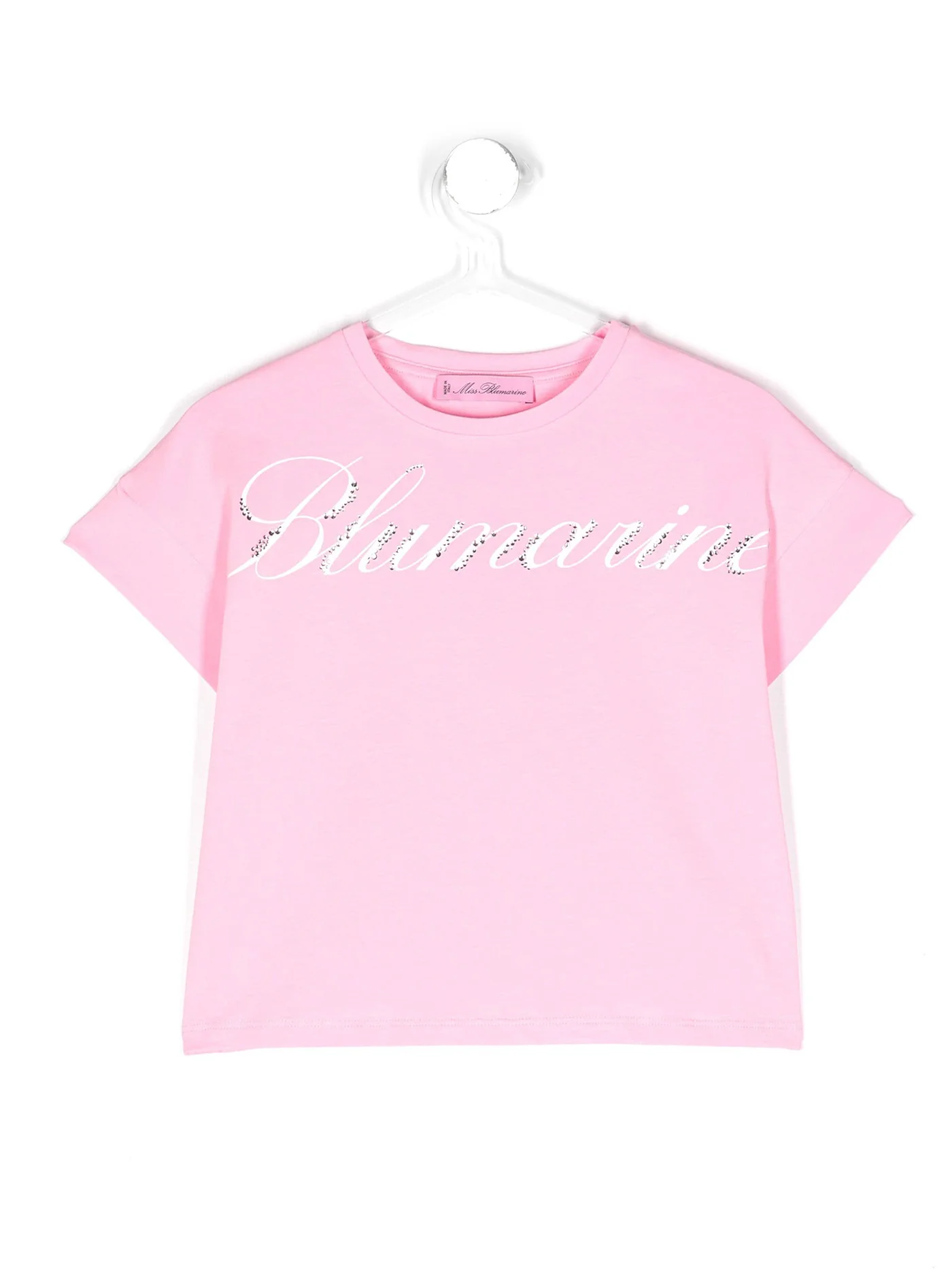 T-Shirt in rose-pink cotton