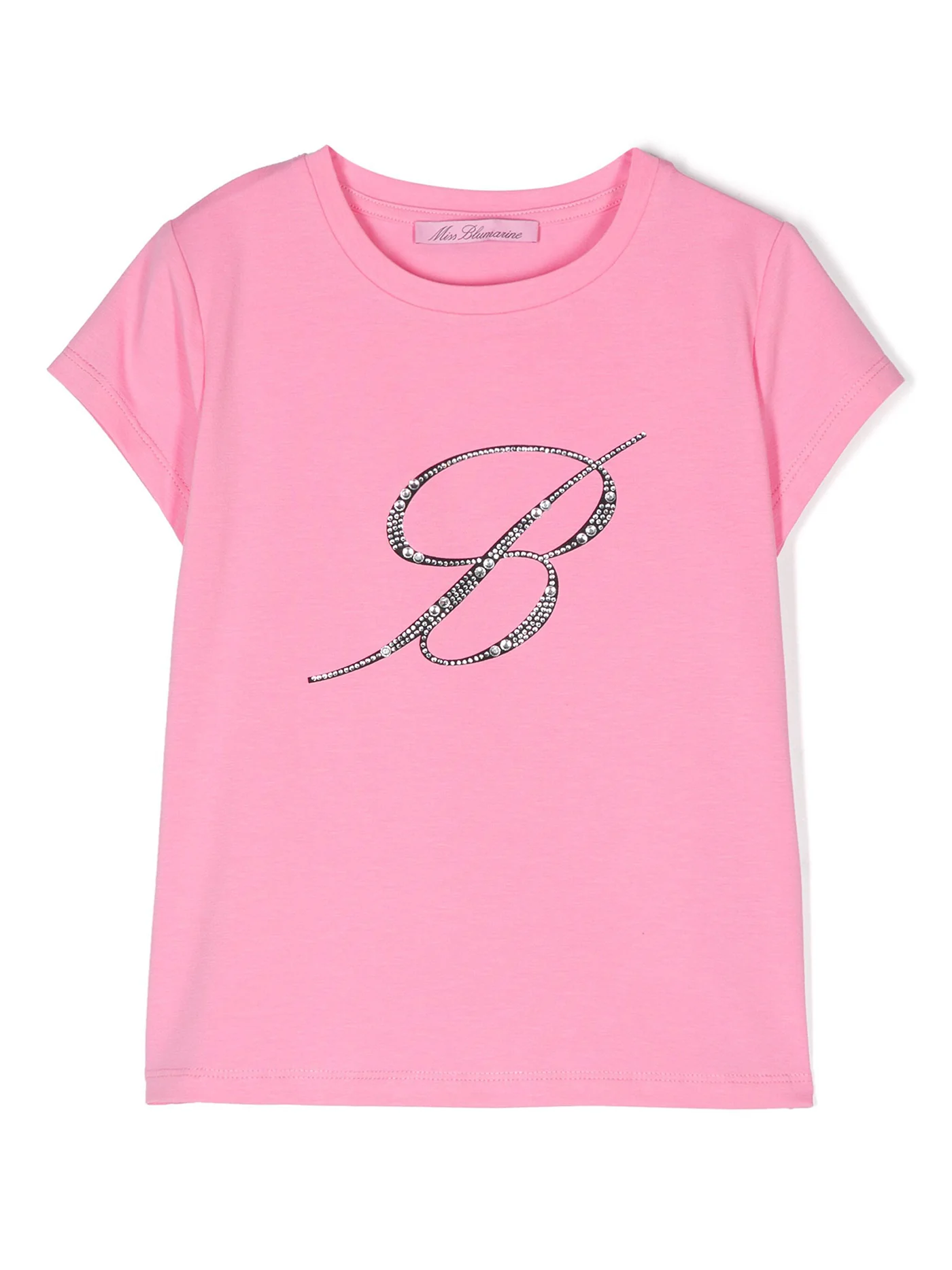 T-Shirt in rose-pink cotton
