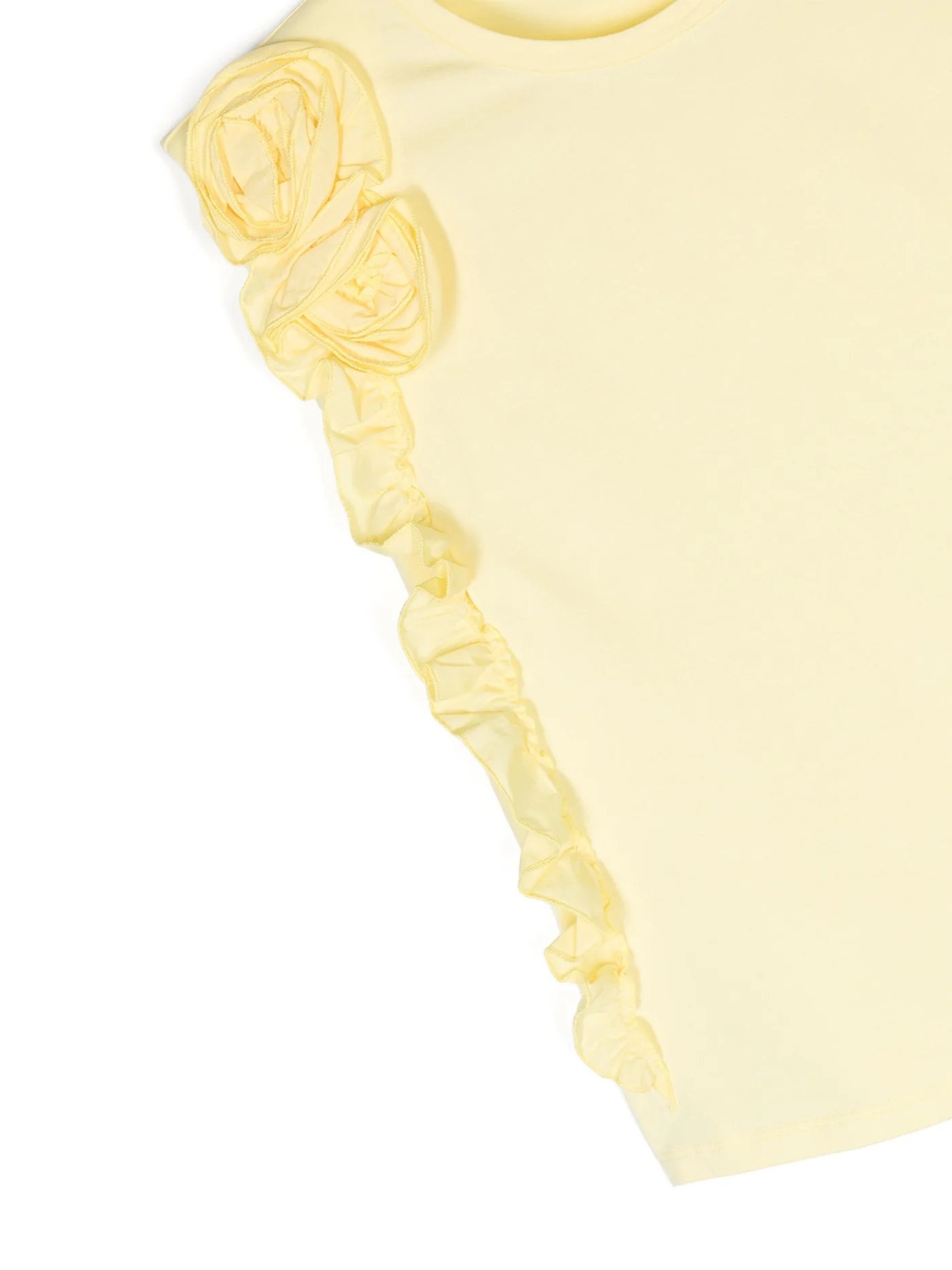 T-Shirt in yellow cotton - Image 3