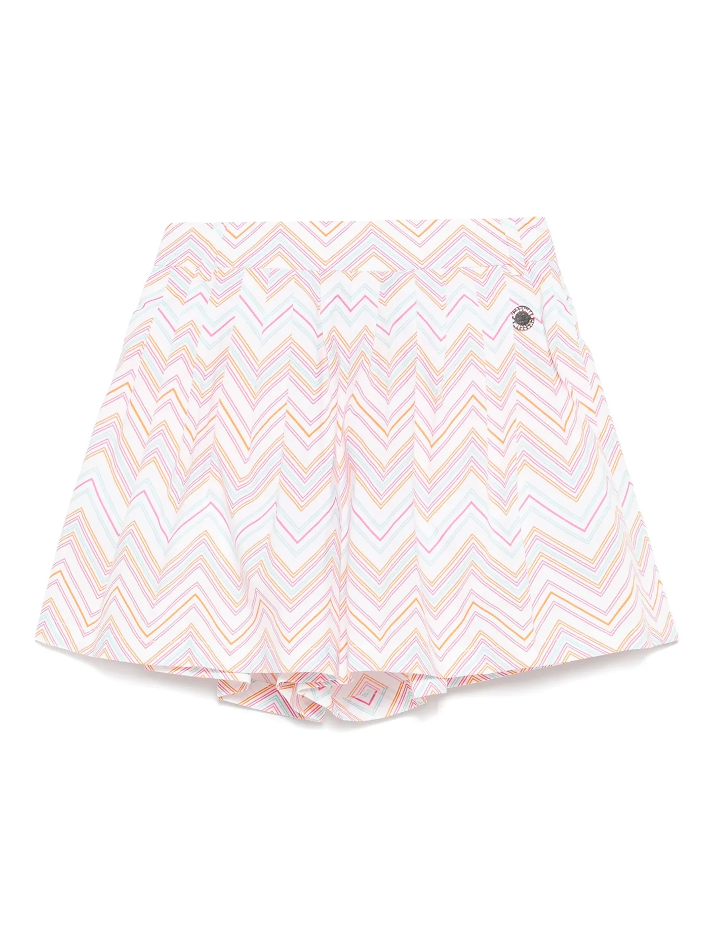 Shorts in multicolor cotton