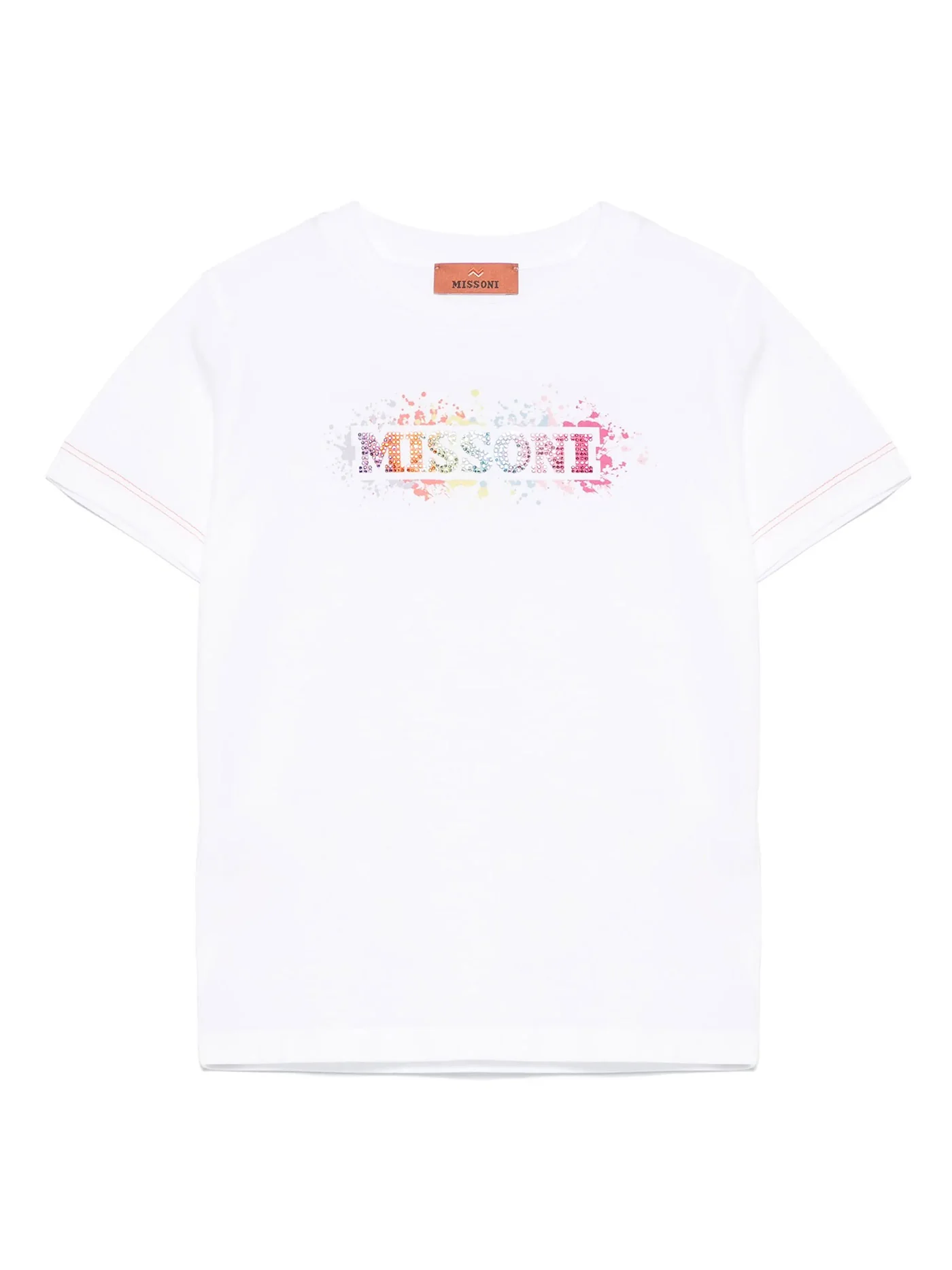 T-Shirt in white cotton
