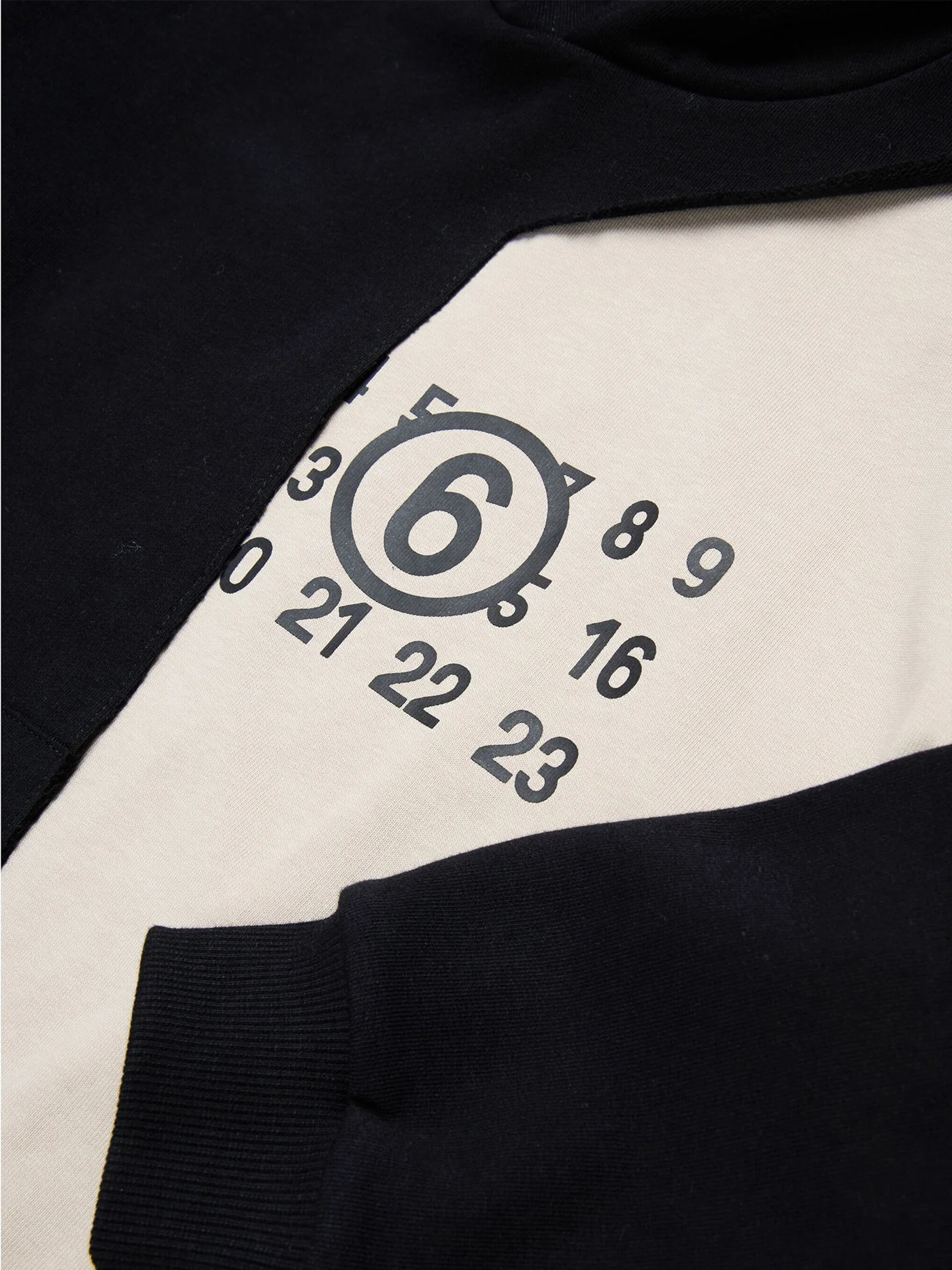 Sweatshirt in black cotton - Image 4