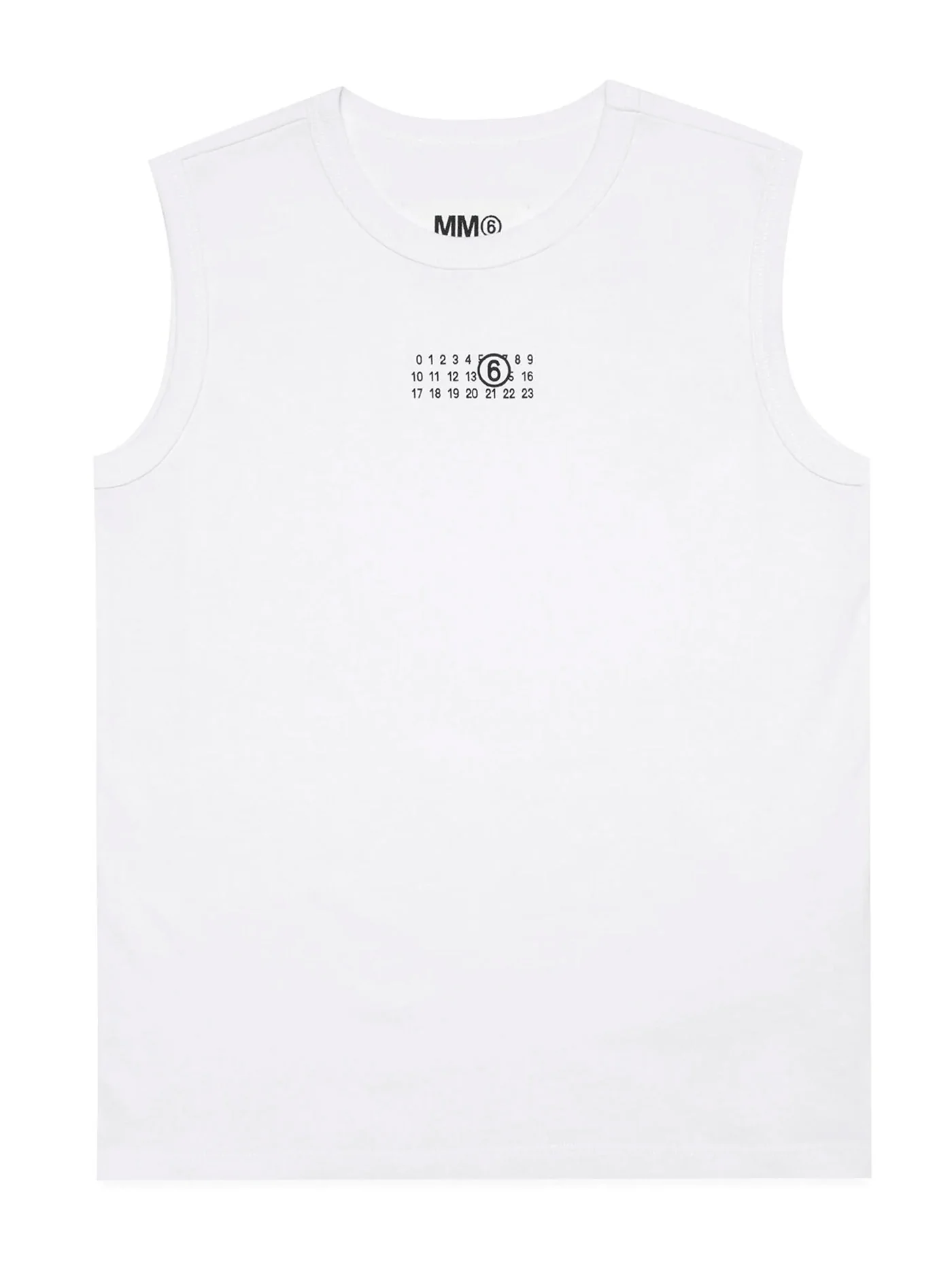 T-Shirt in white cotton