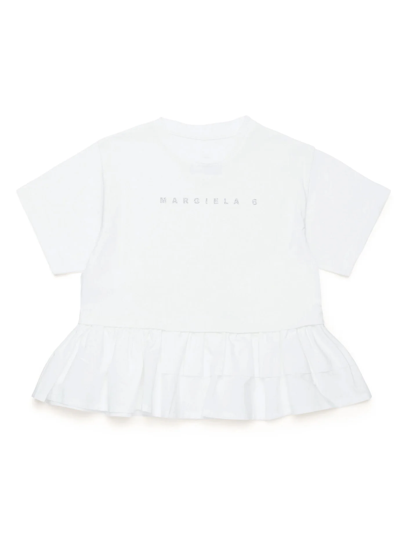 T-Shirt in white cotton