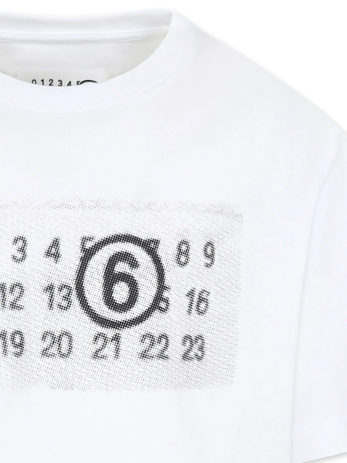 T-Shirt in white cotton - Image 3