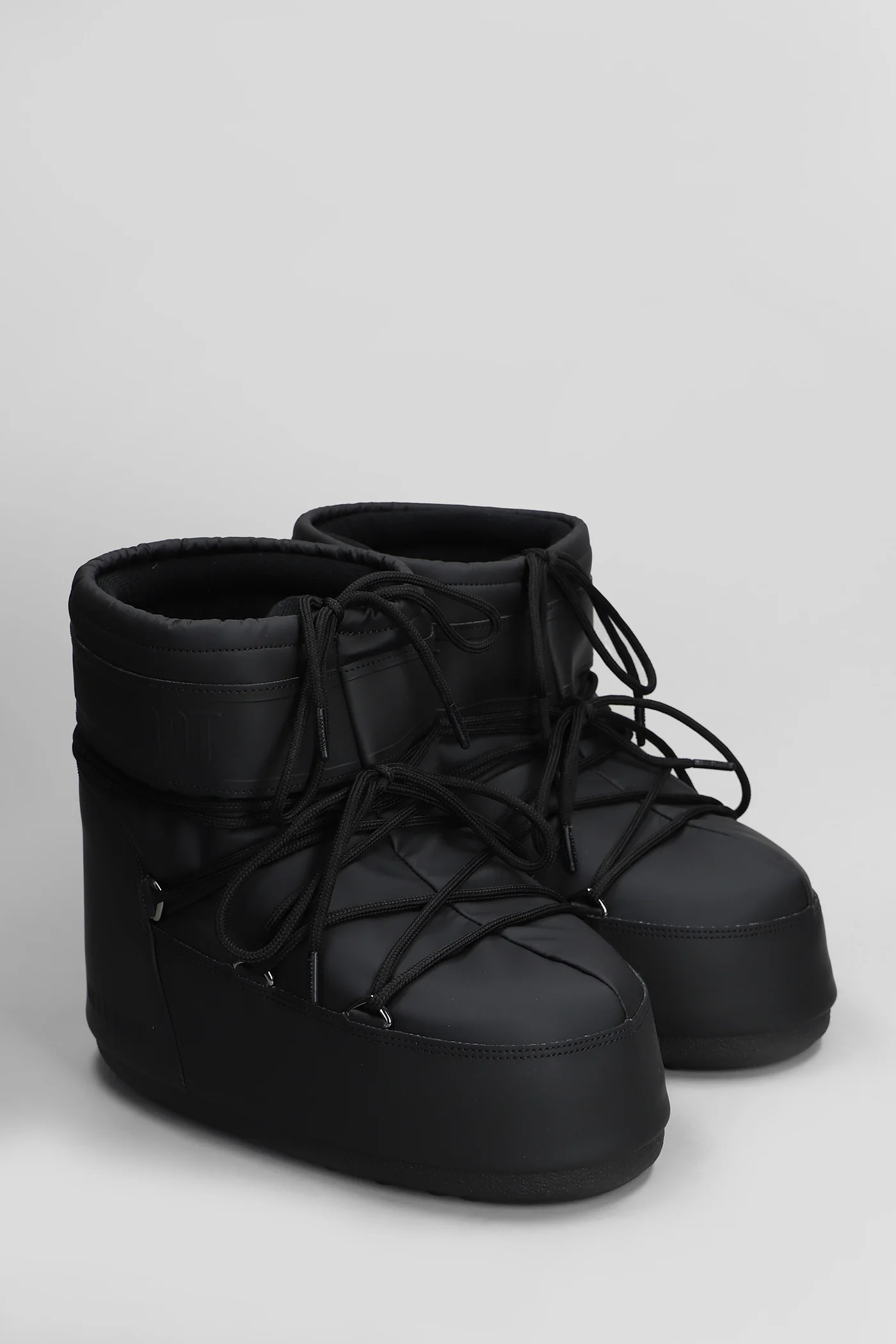 Mb icon low rubber Ankle boots in black PVC - Image 17