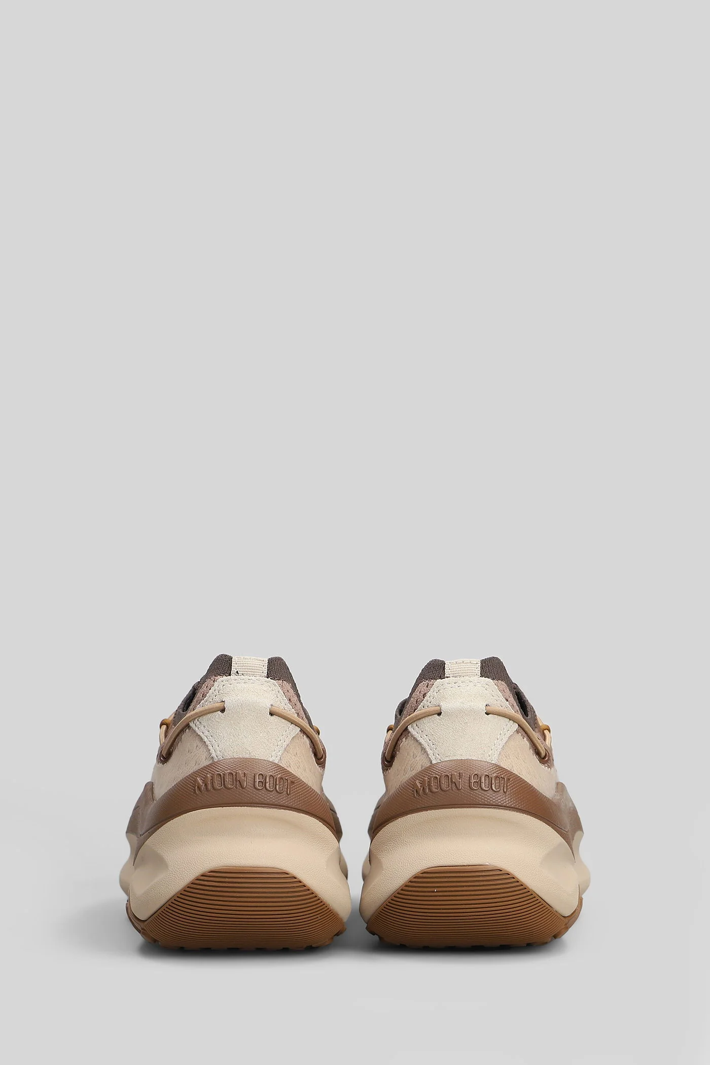 Mb moon247 xlace Sneakers in brown polyester - Image 4