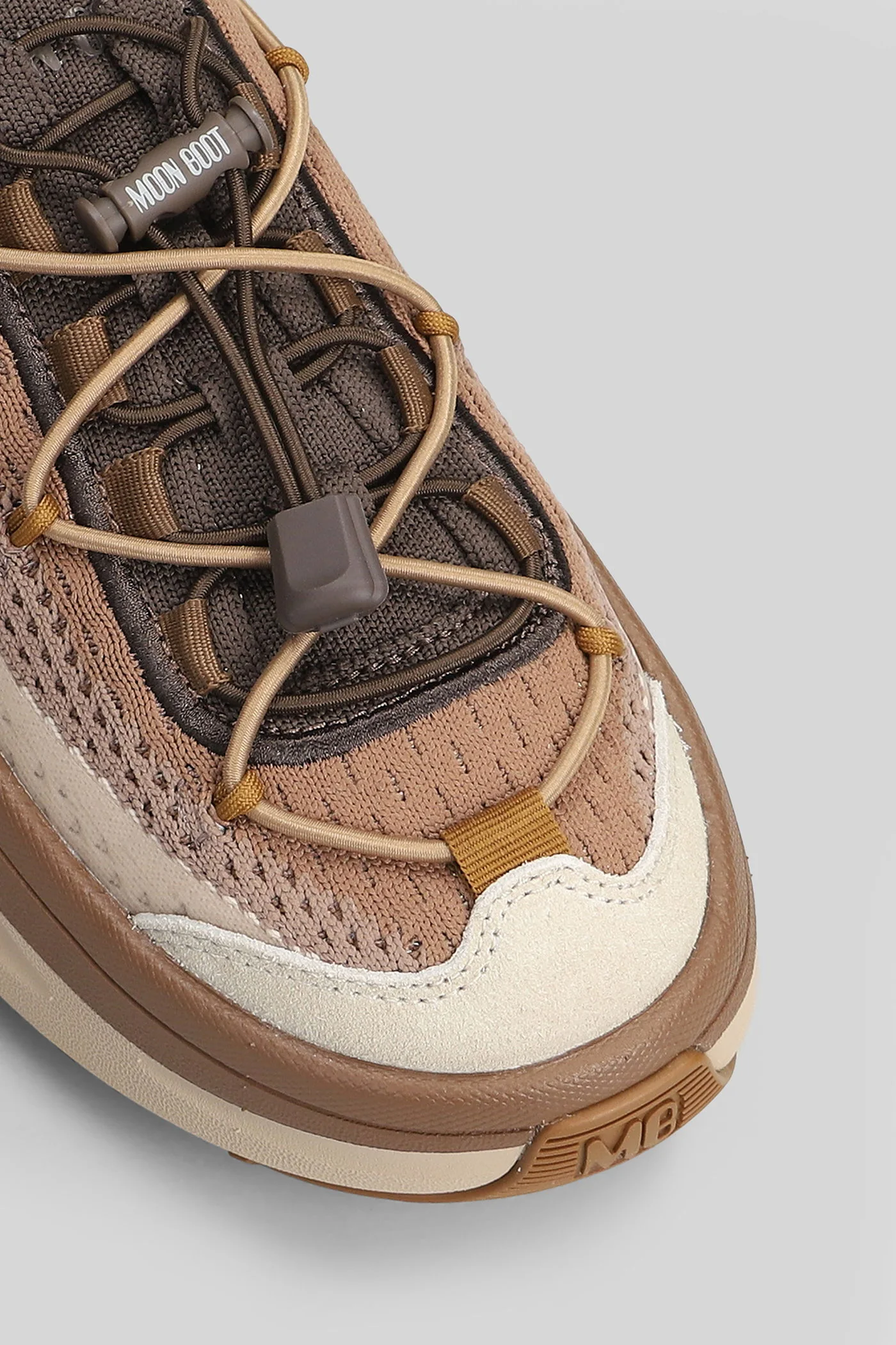 Mb moon247 xlace Sneakers in brown polyester - Image 5