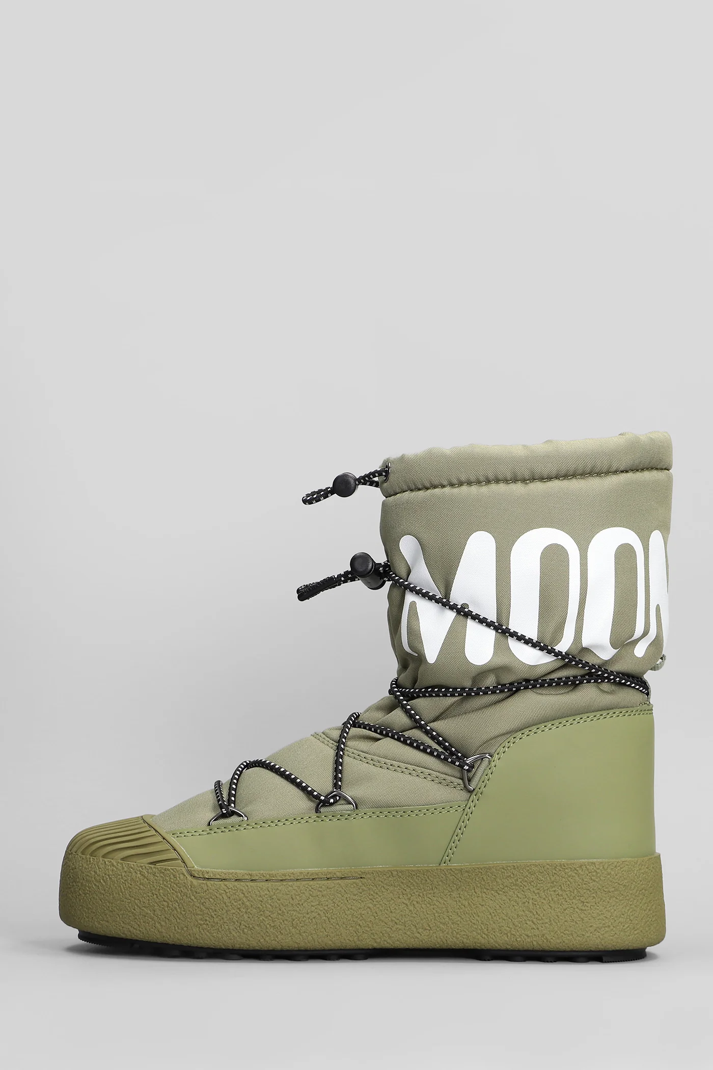 Mb mrack polar Ankle boots in green nylon - Image 3