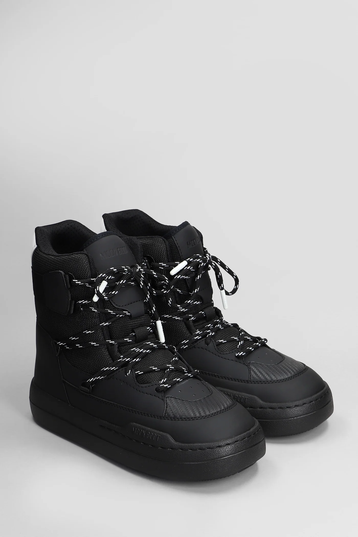 Mb park sneaker boot Ankle boots in black synthetic leather - Image 2