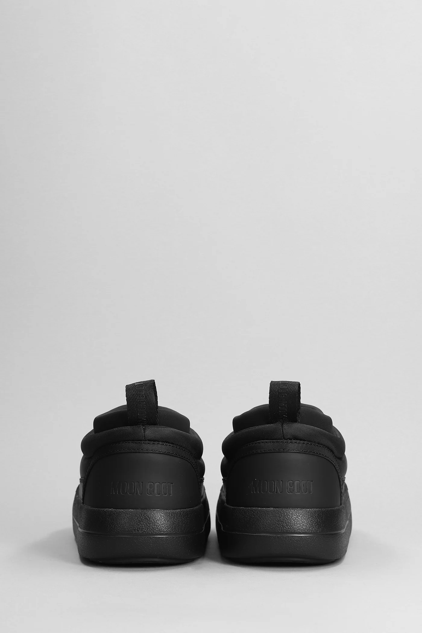 Mb park soft Ankle boots in black nylon - Image 4