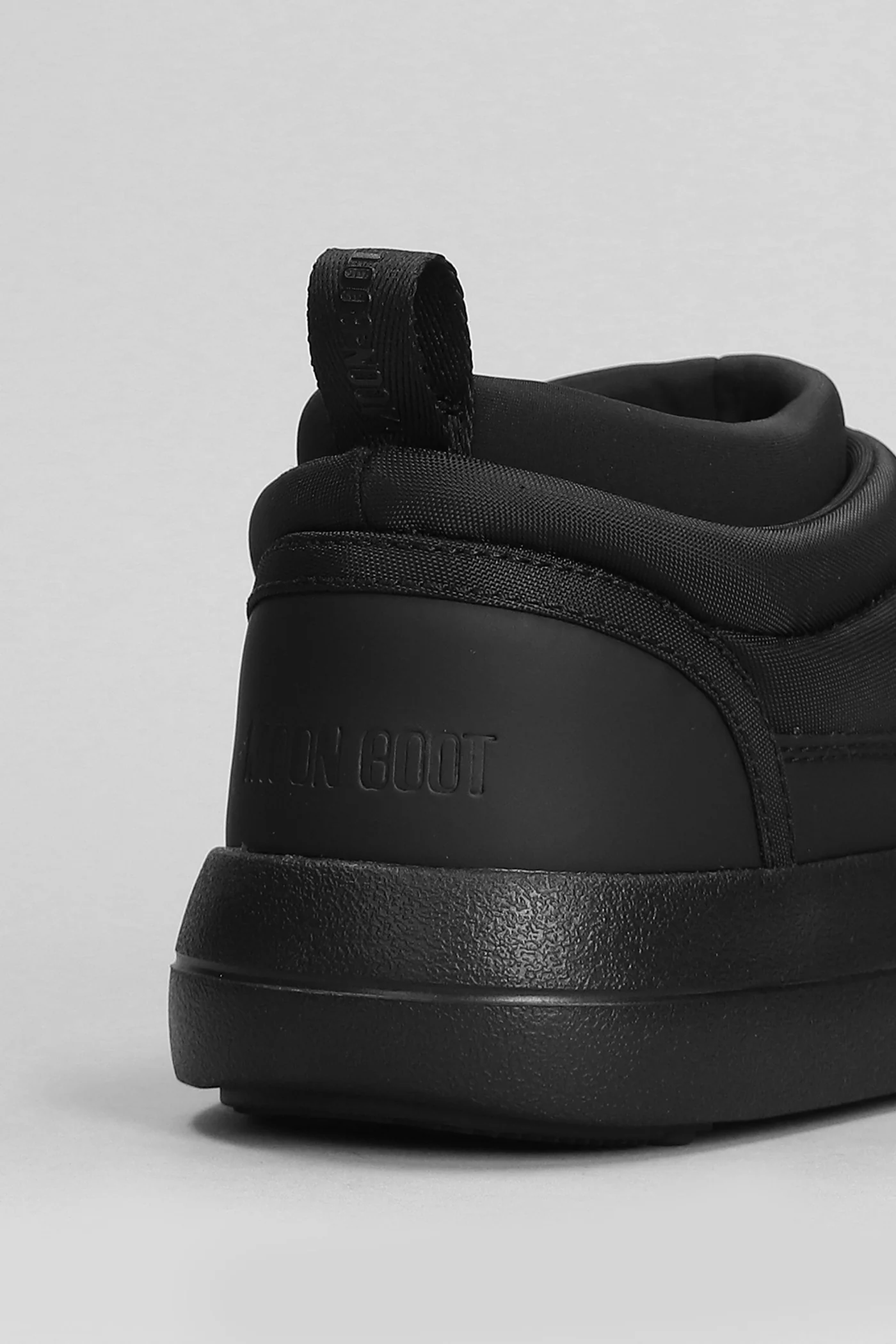 Mb park soft Ankle boots in black nylon - Image 5