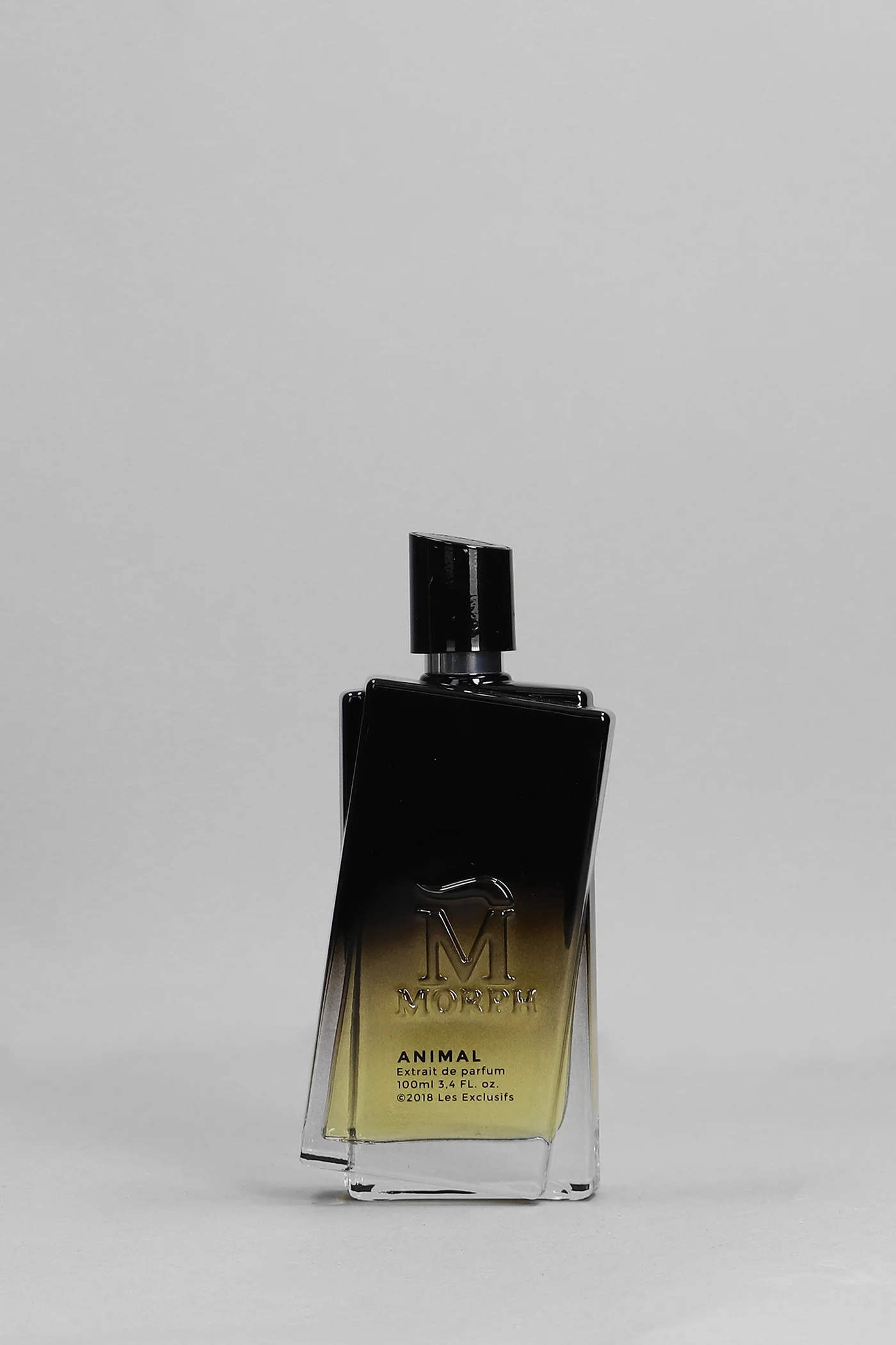 Animal Perfume in black glass