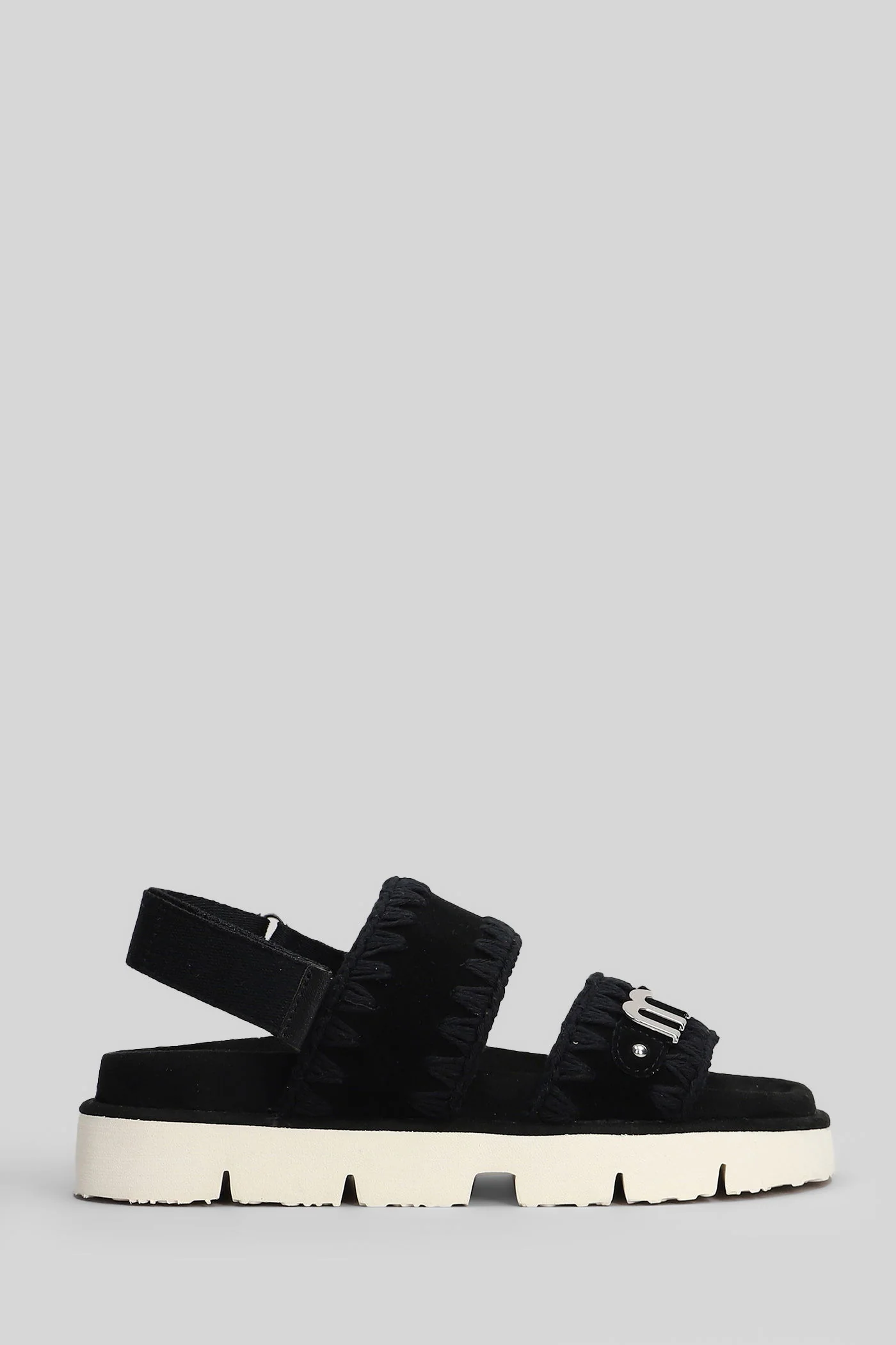 Bio Sandal Sandals in black suede