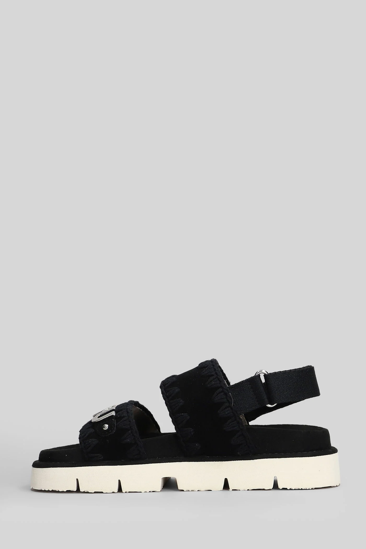 Bio Sandal Sandals in black suede - Image 3