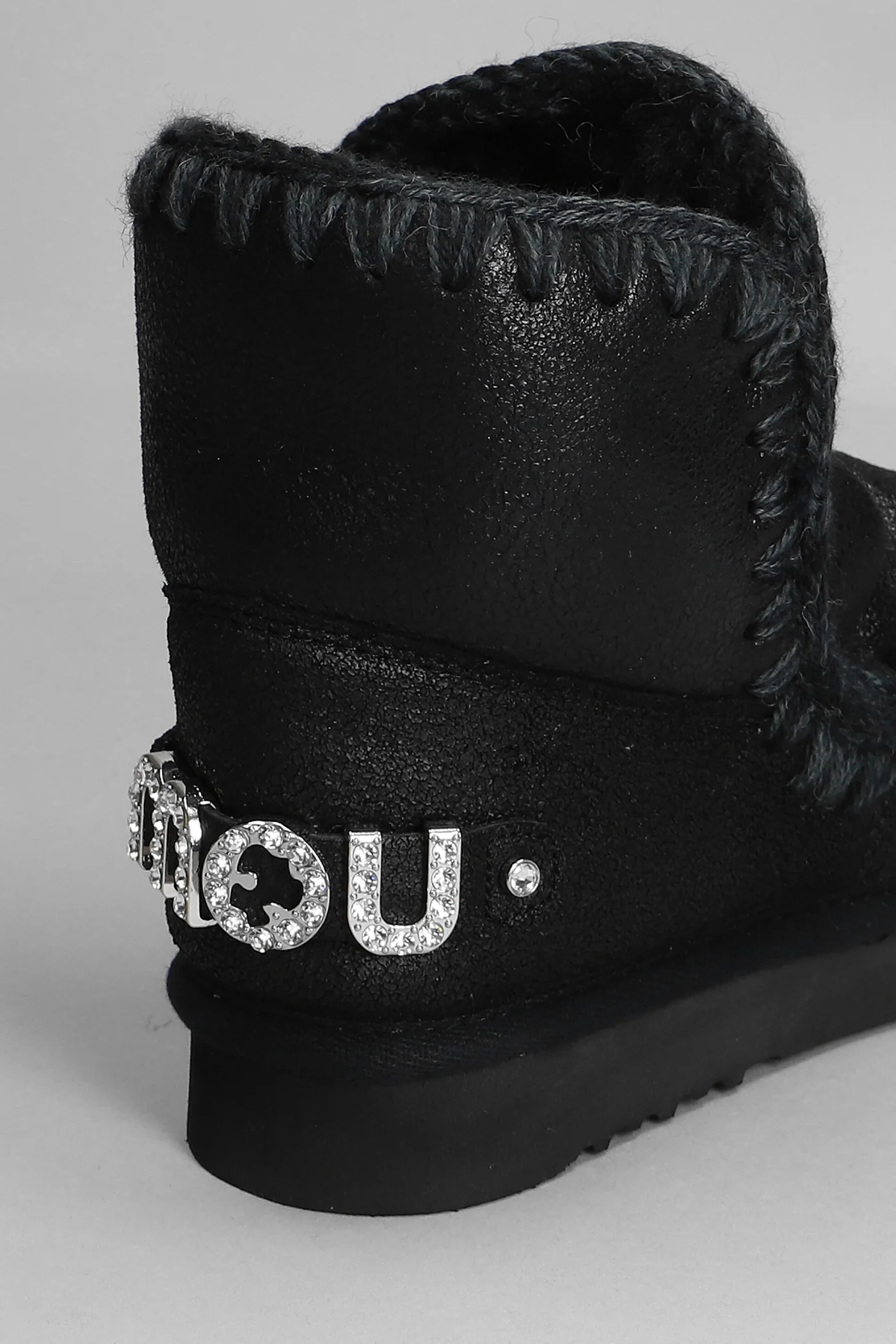 Eskimo 18 low heels Ankle boots in black leather - Image 5