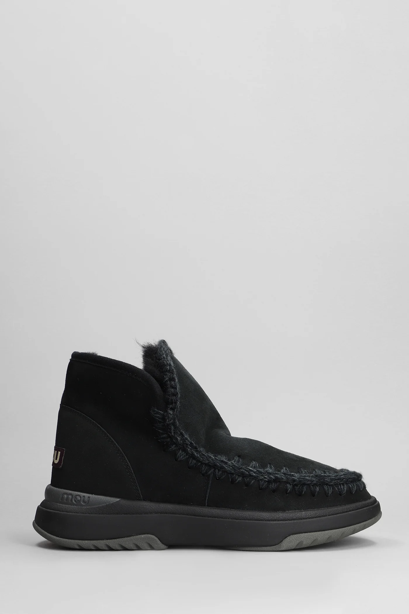 Eskimo jogger Sneakers in black suede