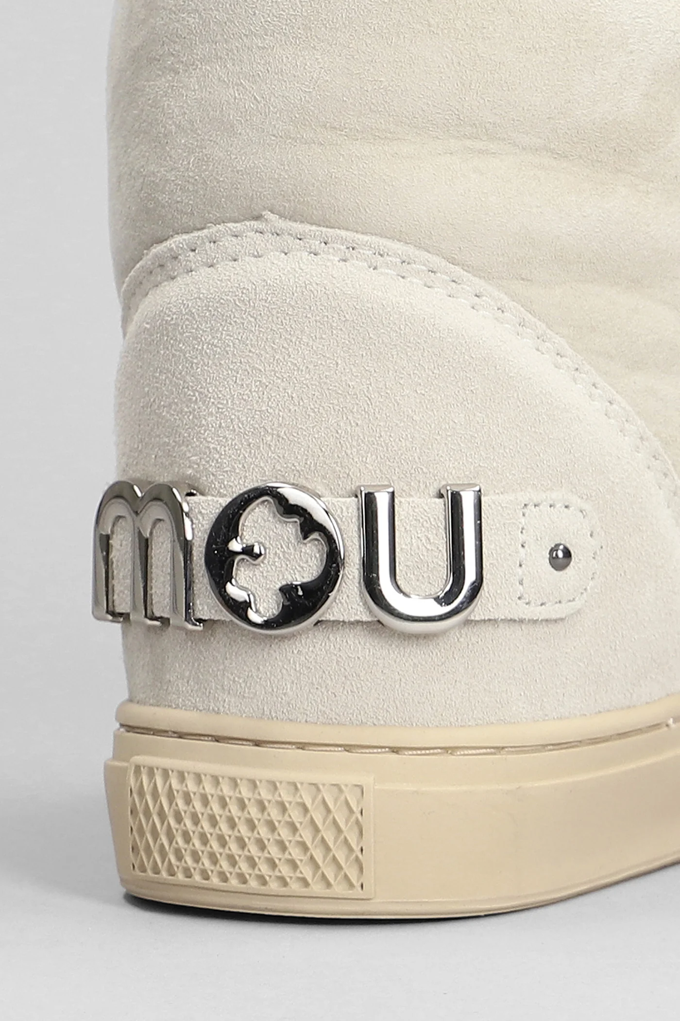 Eskimo Sneaker low heels Ankle boots in beige suede - Image 5