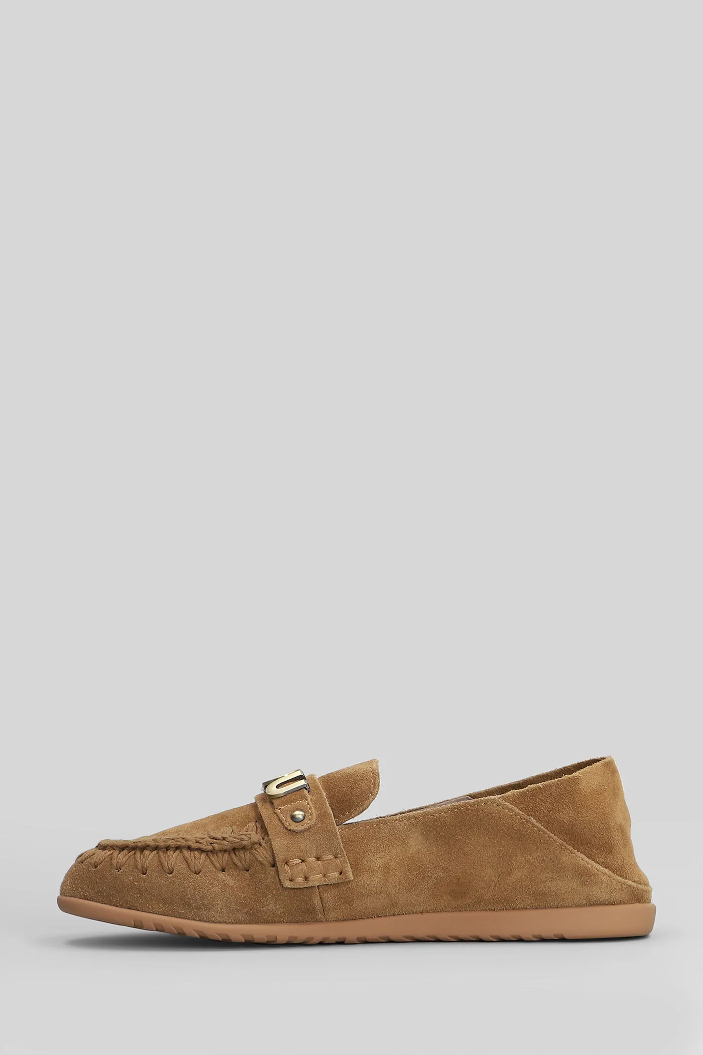 Slip-on Loafers in leather color suede - Image 3