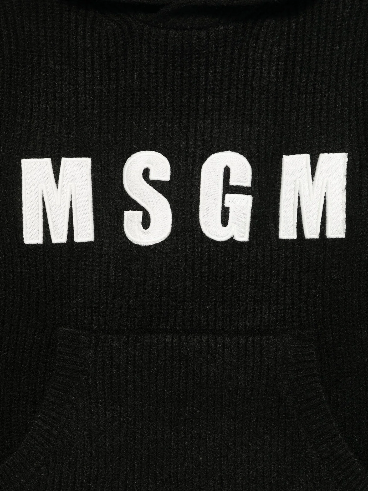 Knitwear in black polyester - Image 3