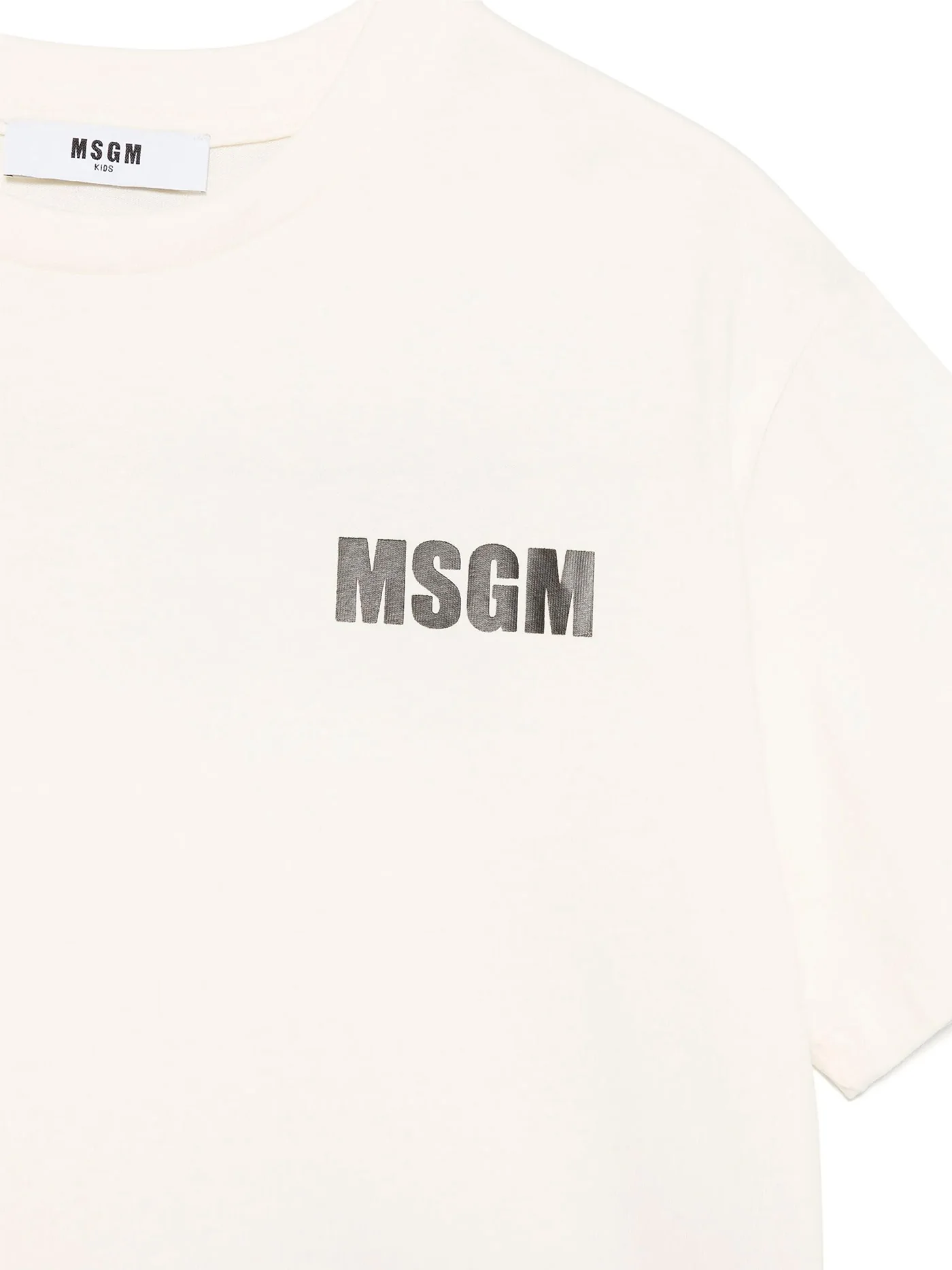 T-Shirt in beige cotton - Image 3