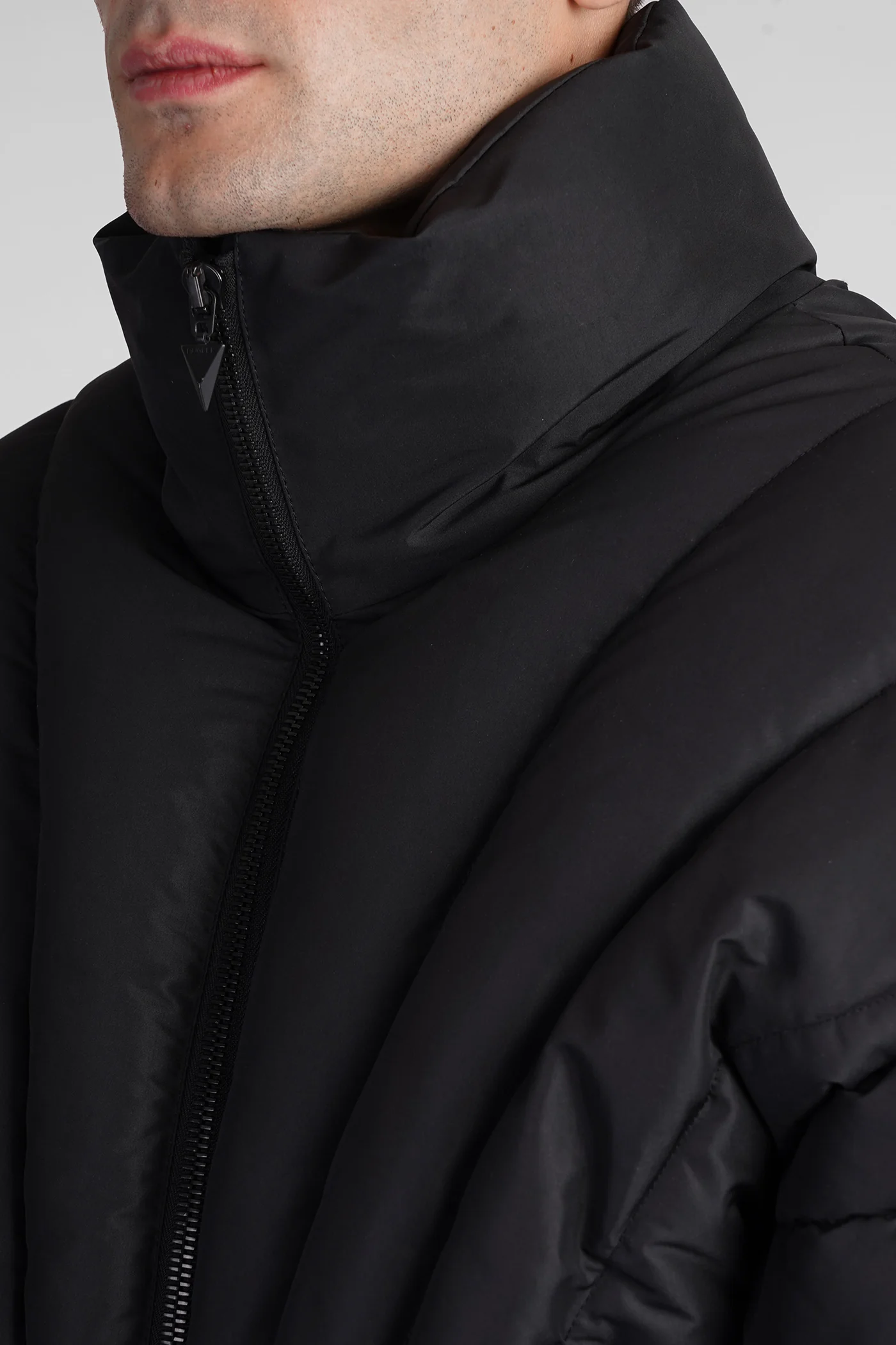 Bomber Jacket in black polyester - Image 5