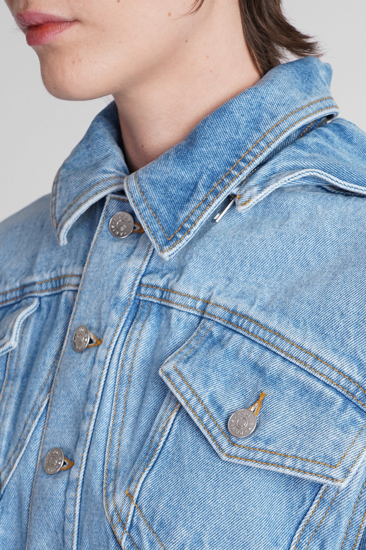 Denim Jackets in blue denim - Image 5