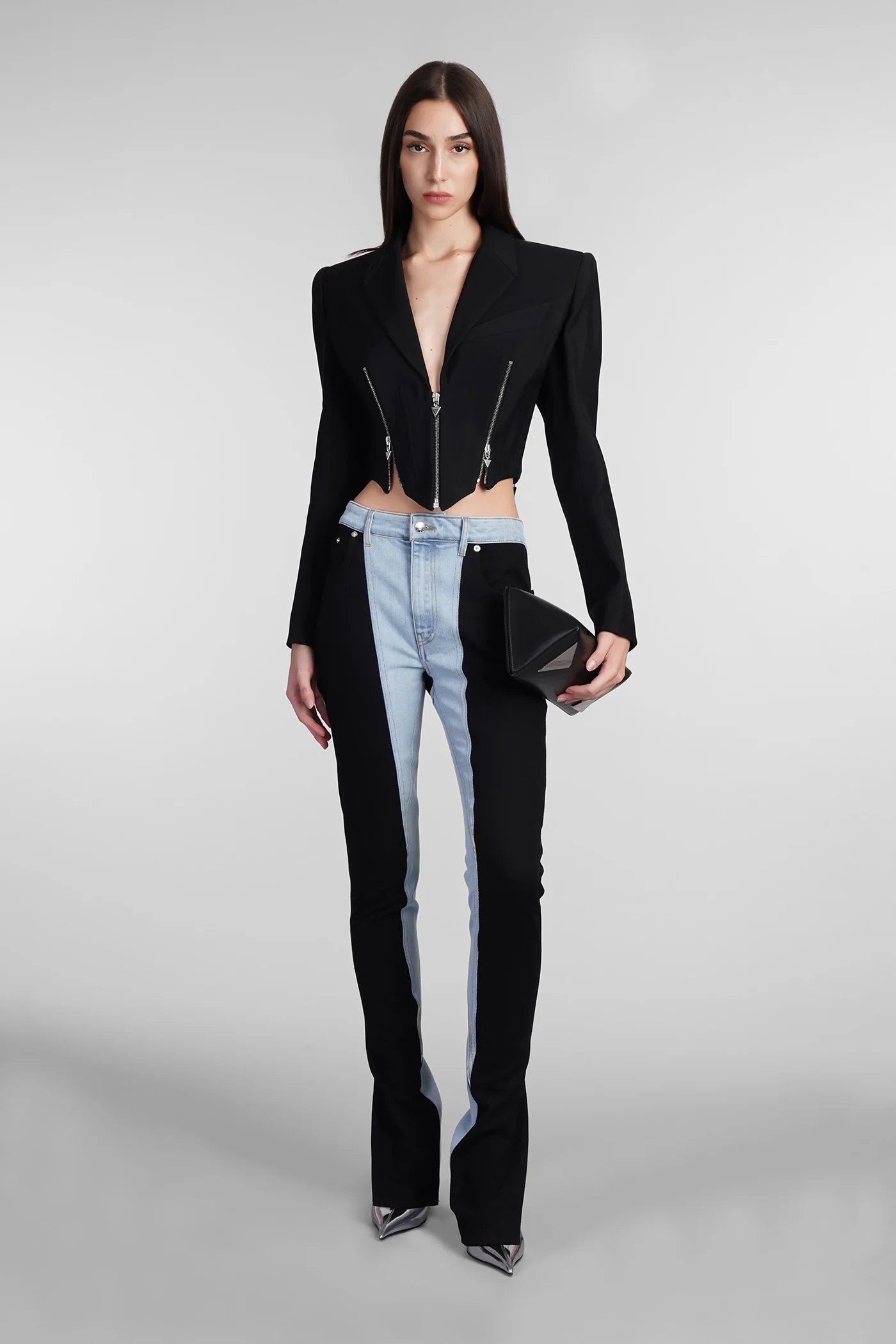 Jeans in blue cotton - Image 2