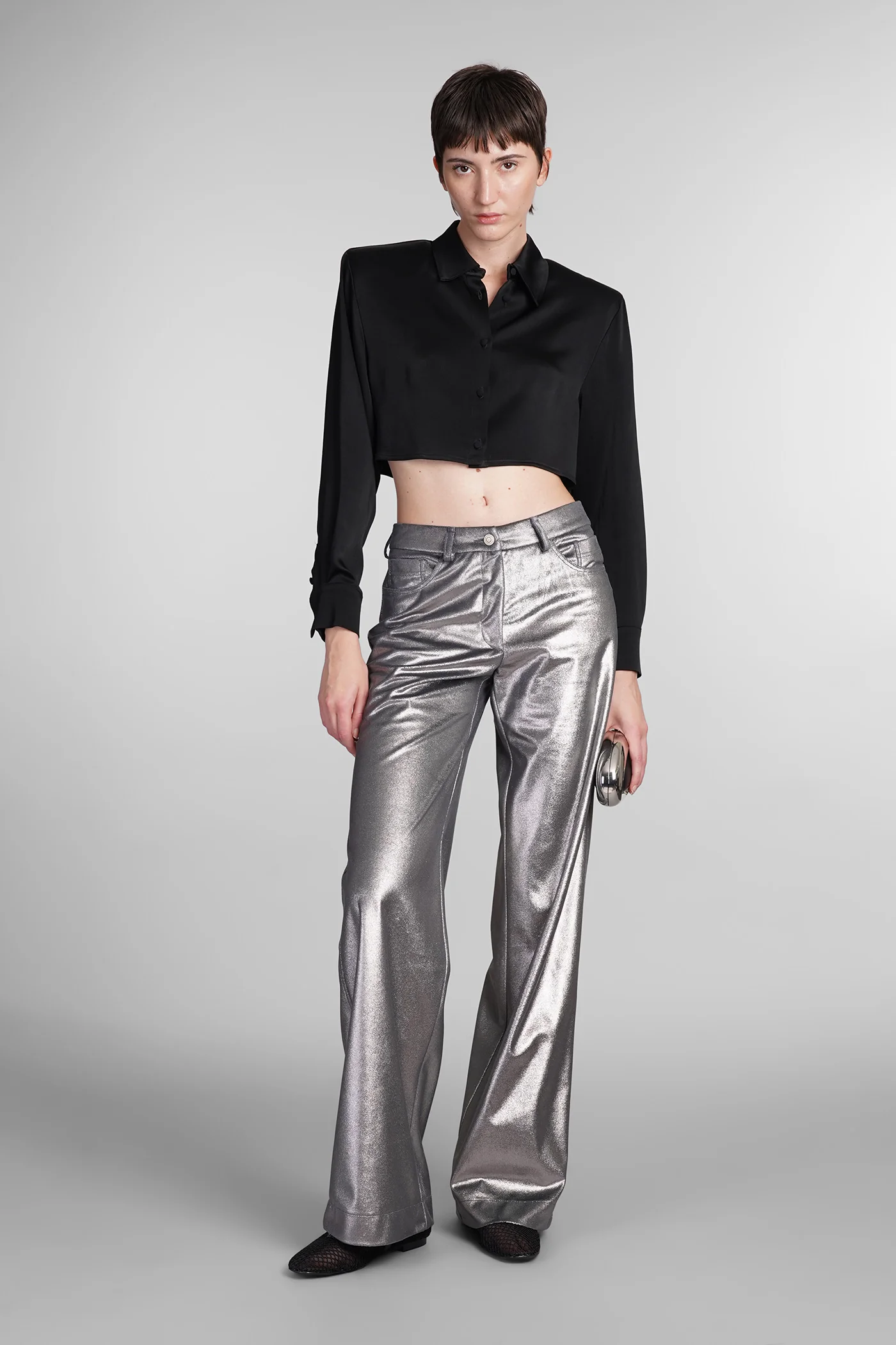 Bayard Shirt in black acetate - Image 2