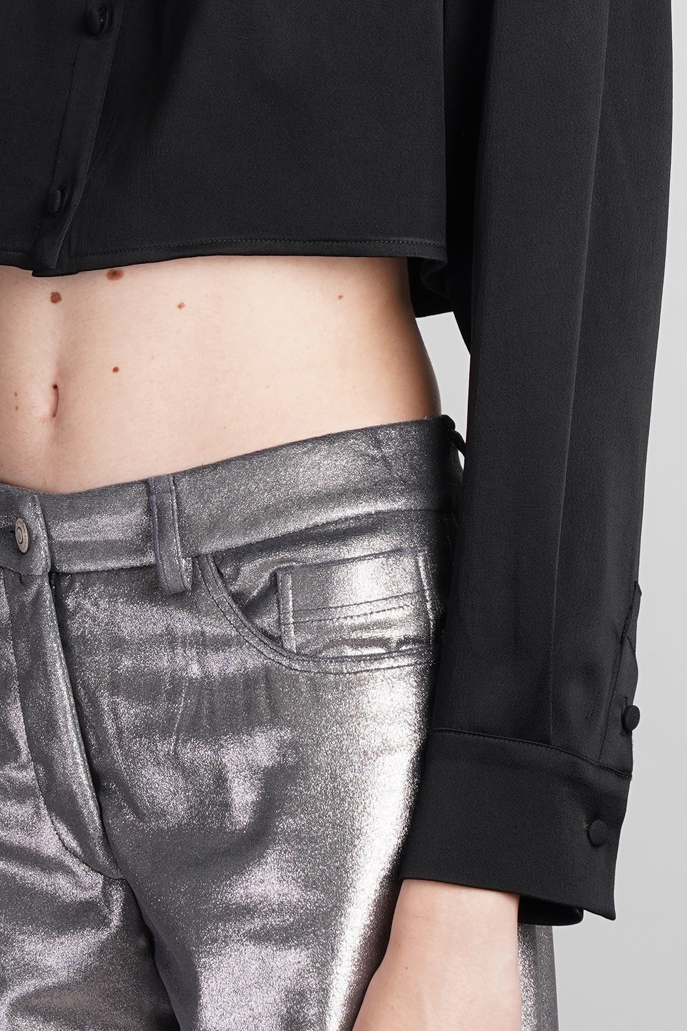 Bayard Shirt in black acetate - Image 5