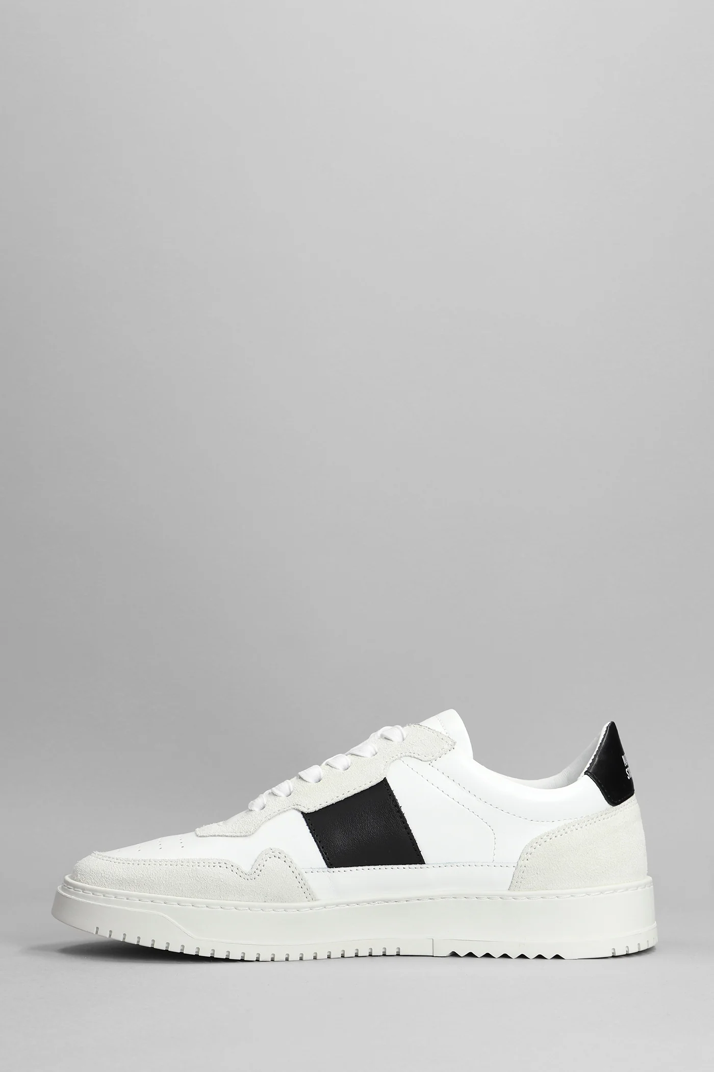 Edition 8 Sneakers in white suede and leather - Image 3