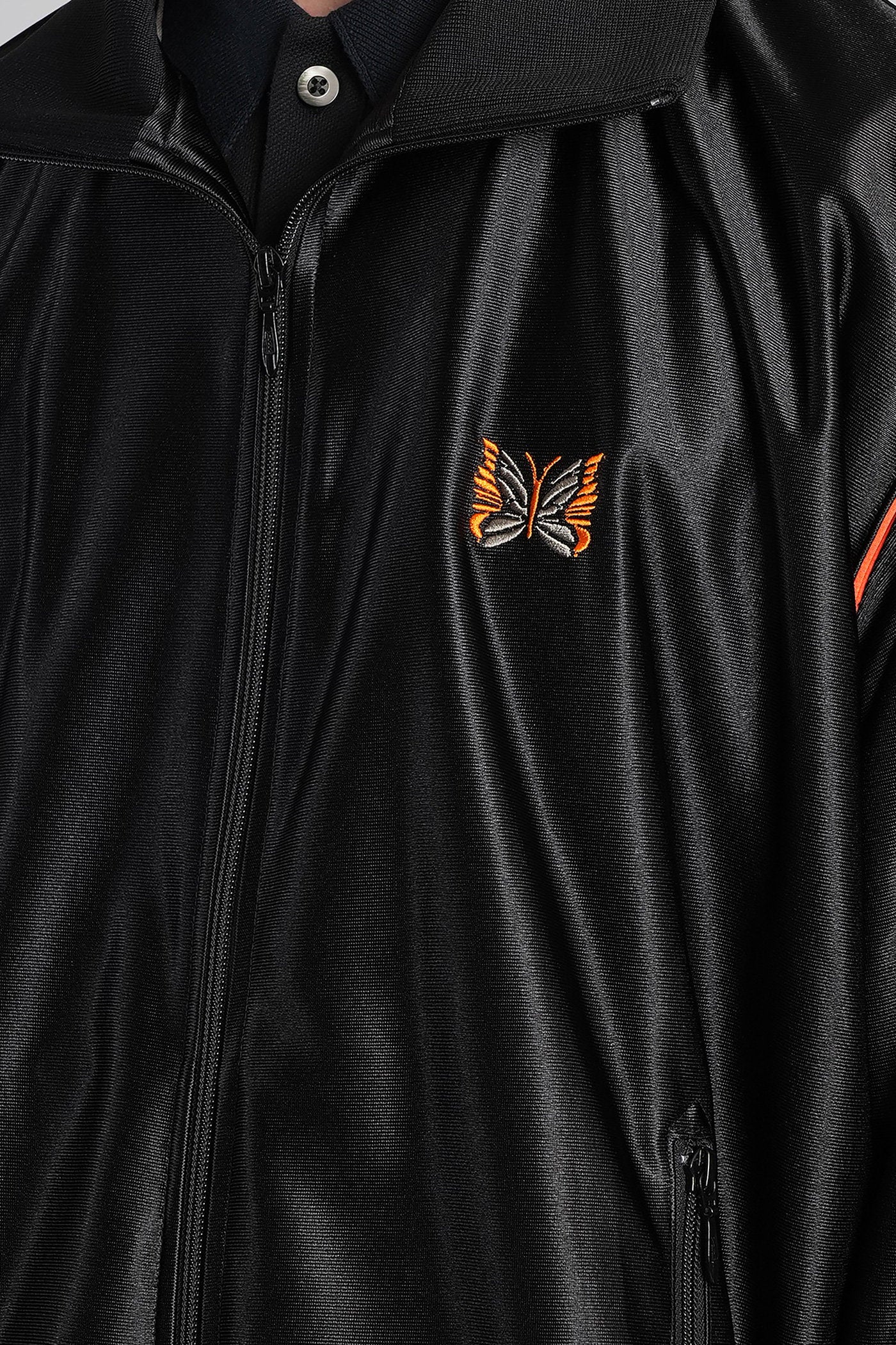 Casual jacket in black polyester - Image 5