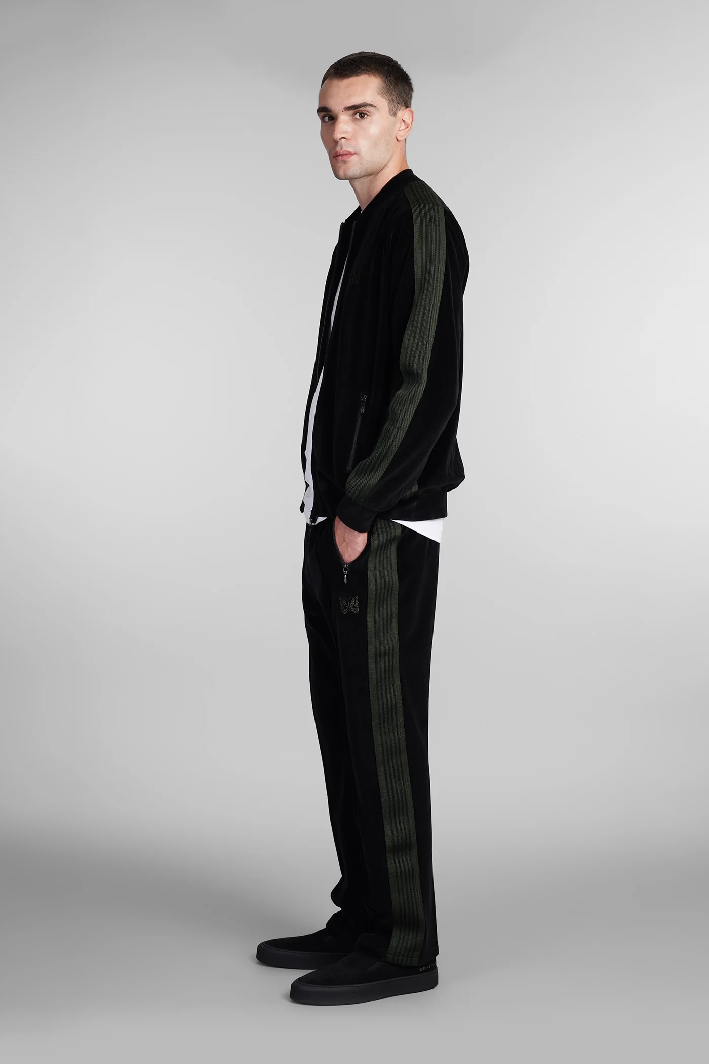 Pants in black cotton - Image 2