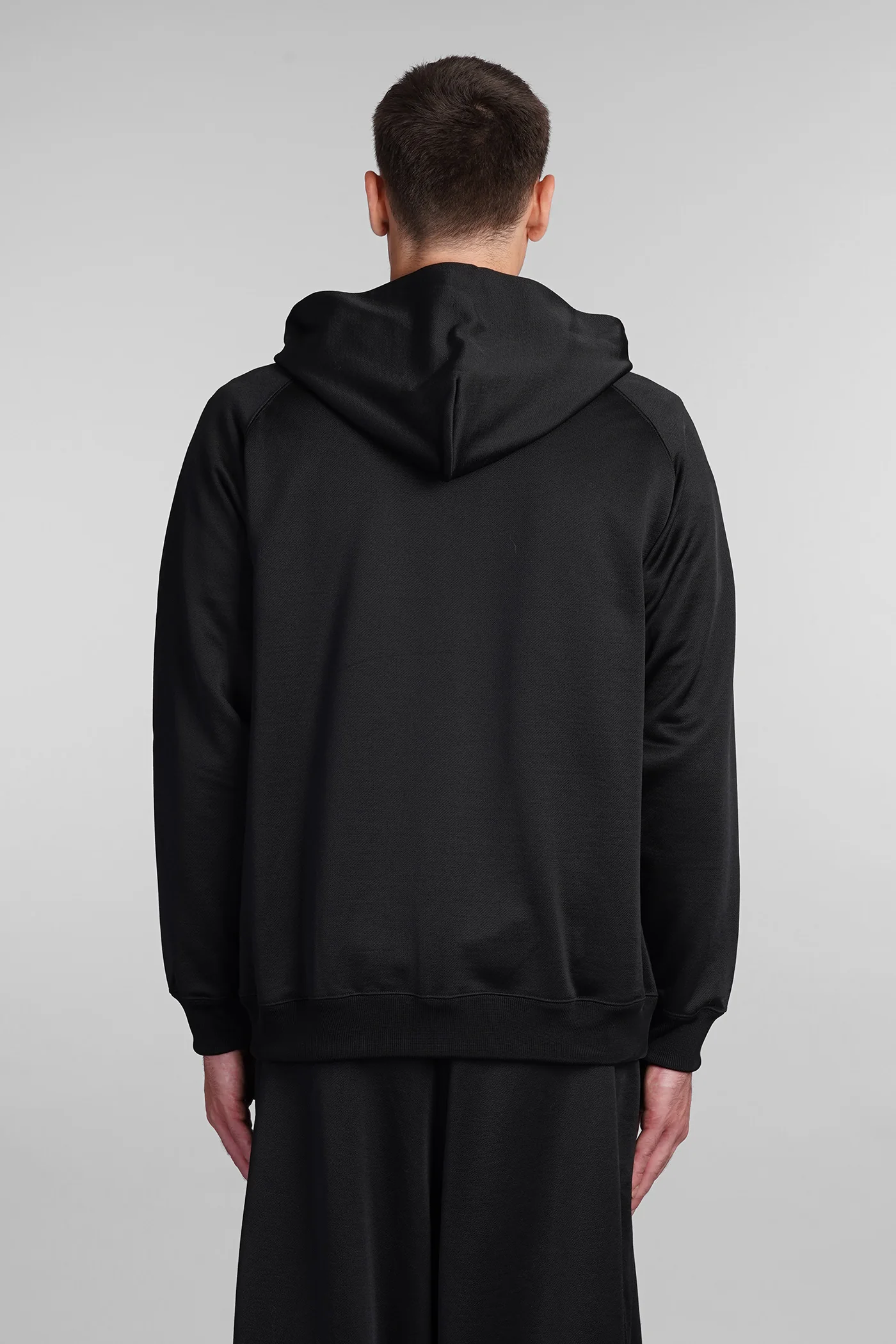 Sweatshirt in black polyester - Image 3
