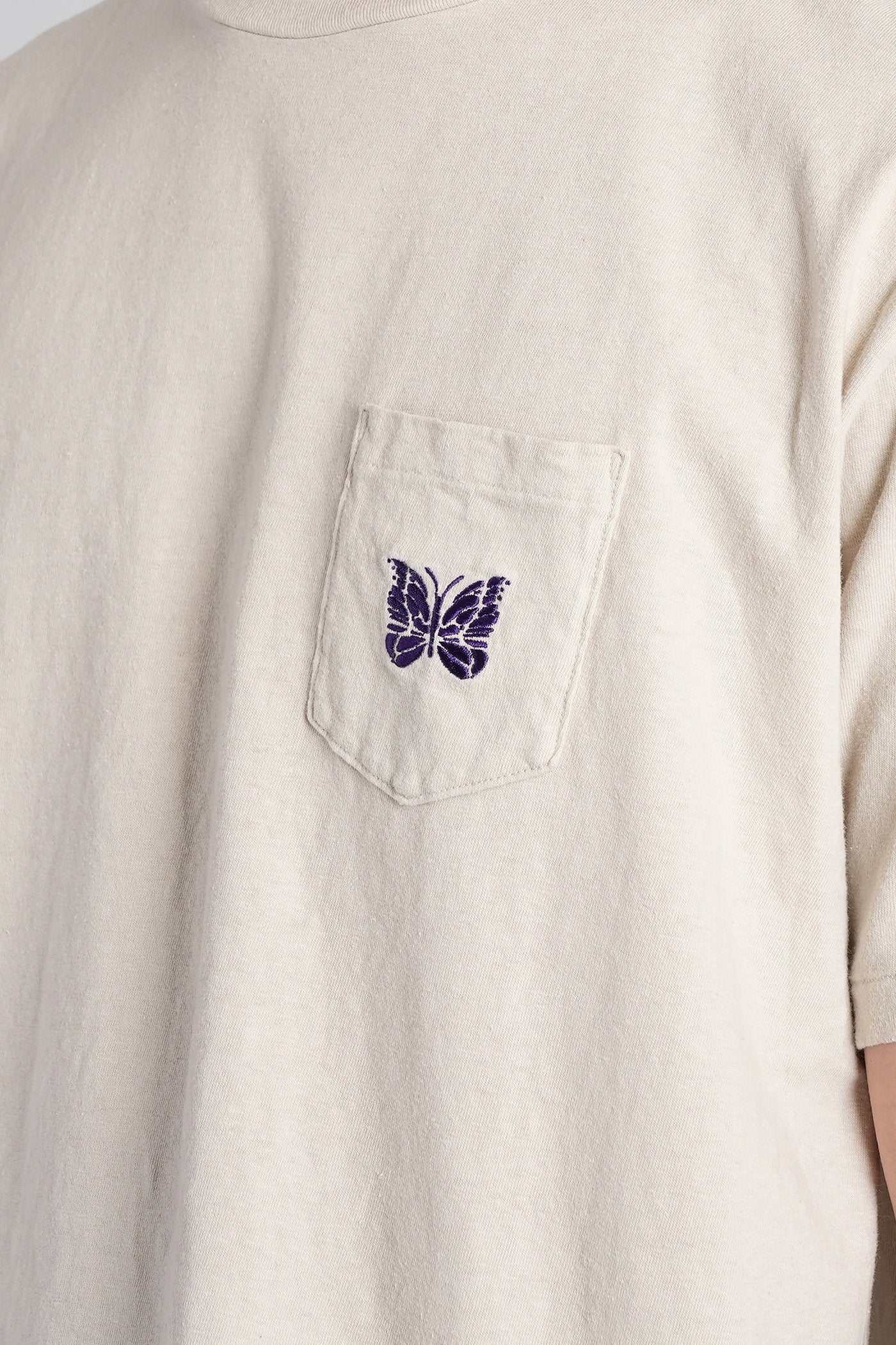 T-Shirt in beige cotton - Image 5