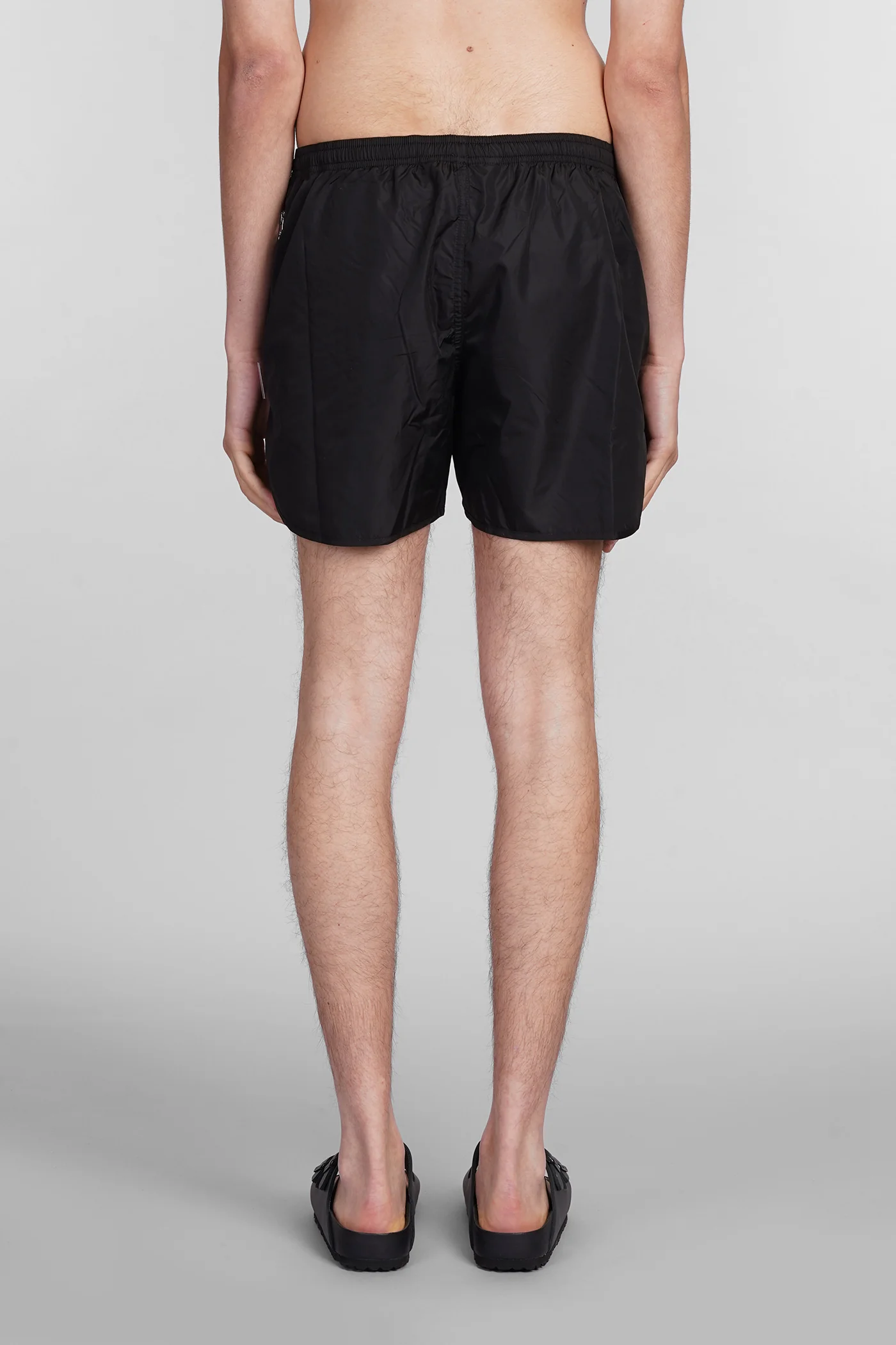 Beachwear in black nylon - Image 2