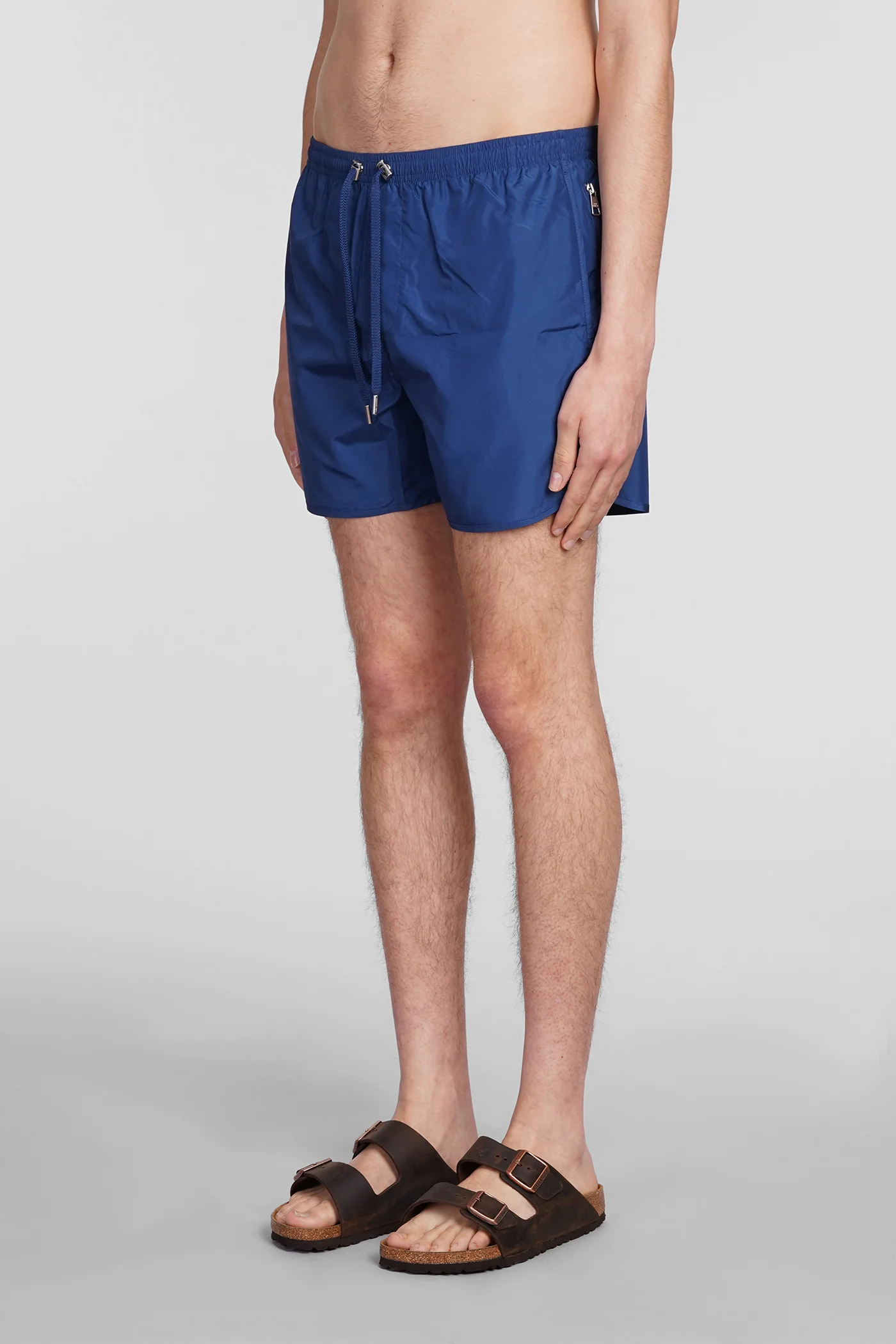 Beachwear in blue polyester - Image 3