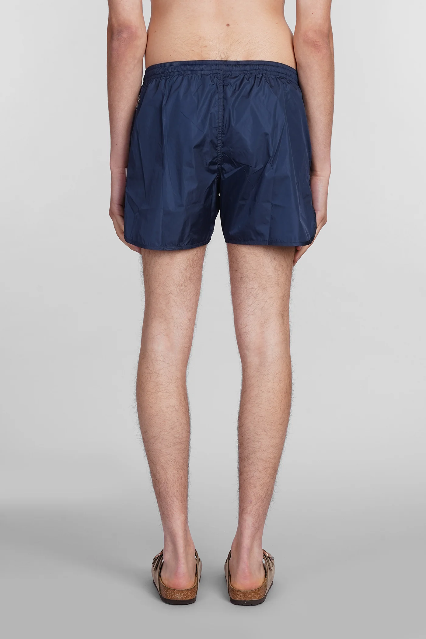 Beachwear in blue polyester - Image 2