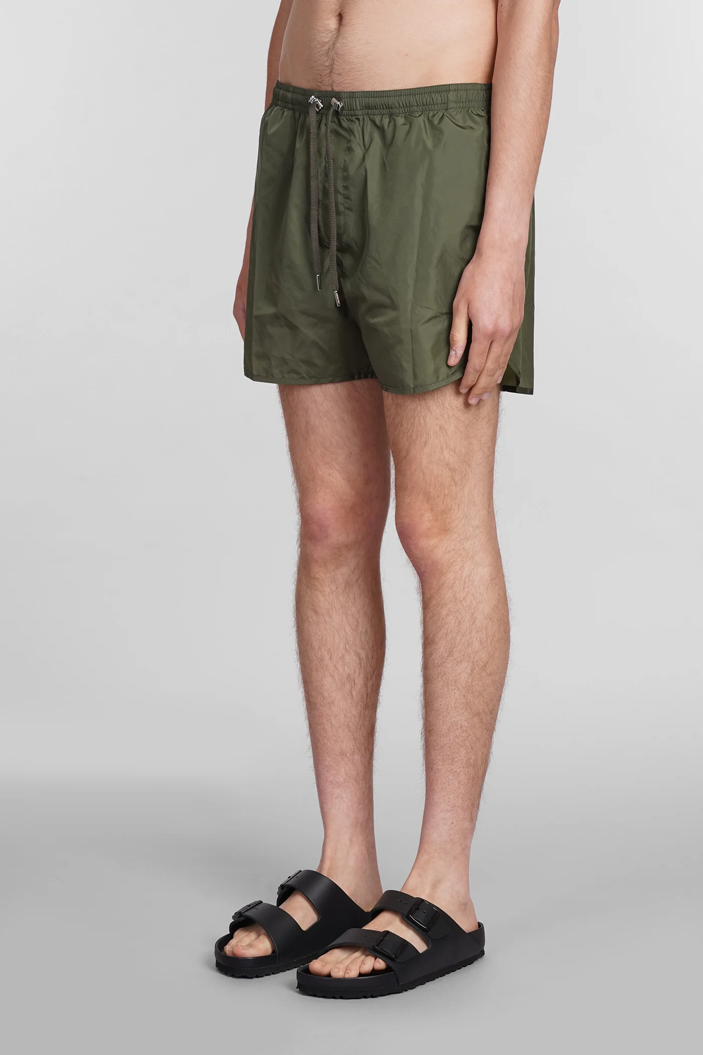 Beachwear in green polyester - Image 3