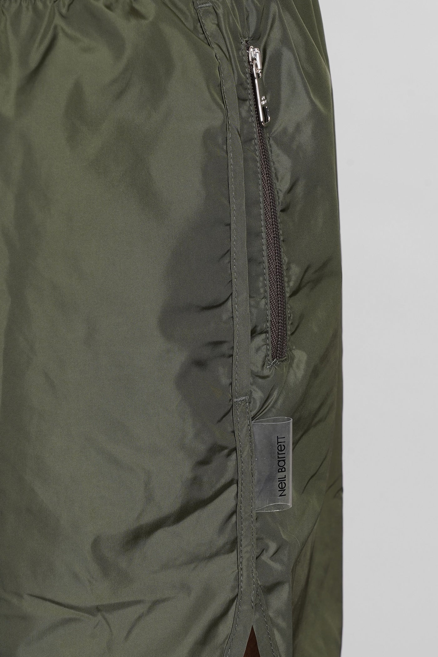 Beachwear in green polyester - Image 4