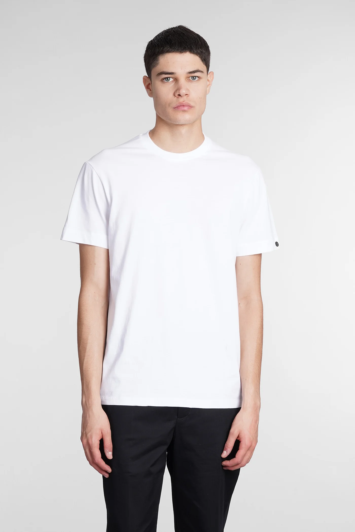 T-Shirt in white cotton