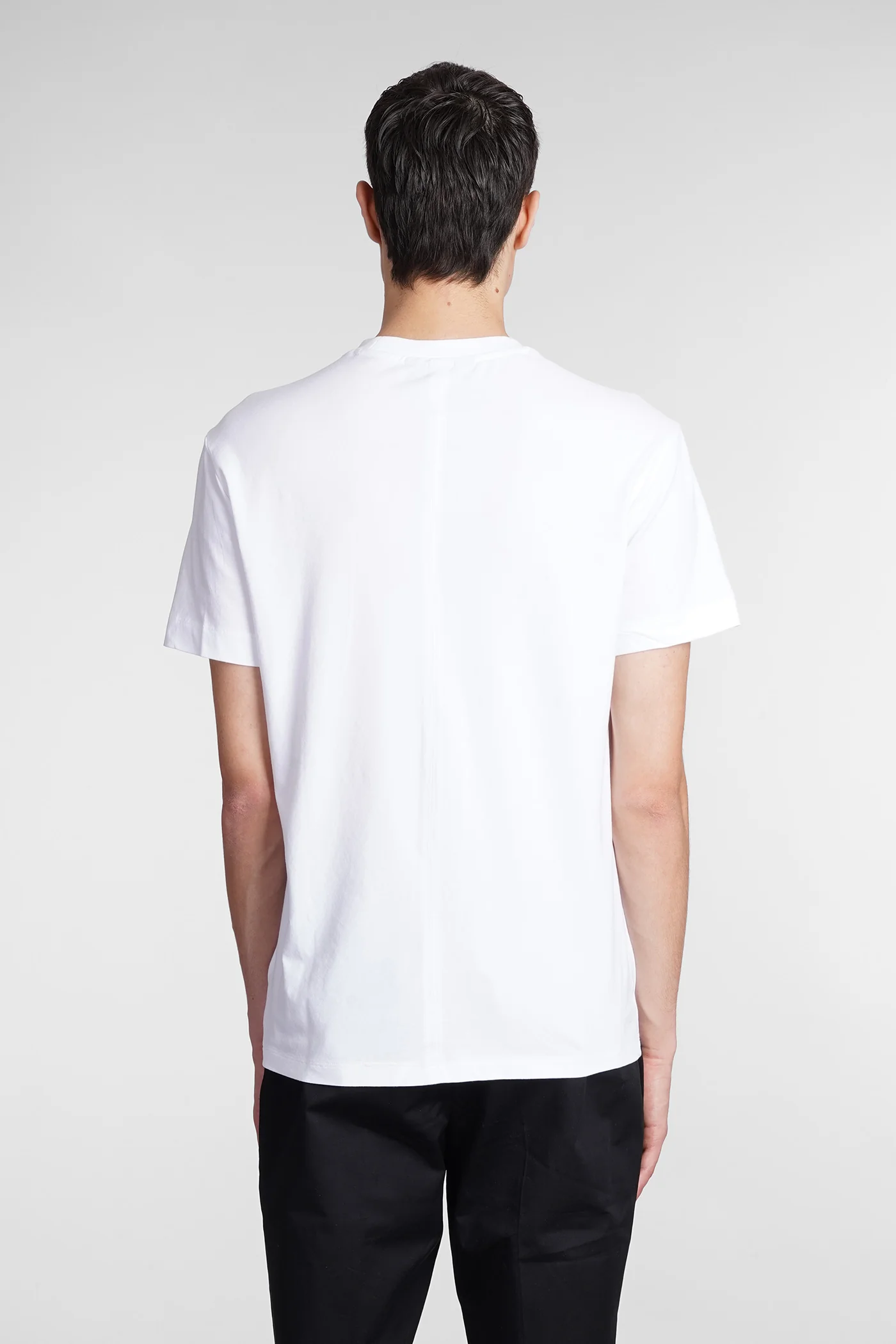 T-Shirt in white cotton - Image 3