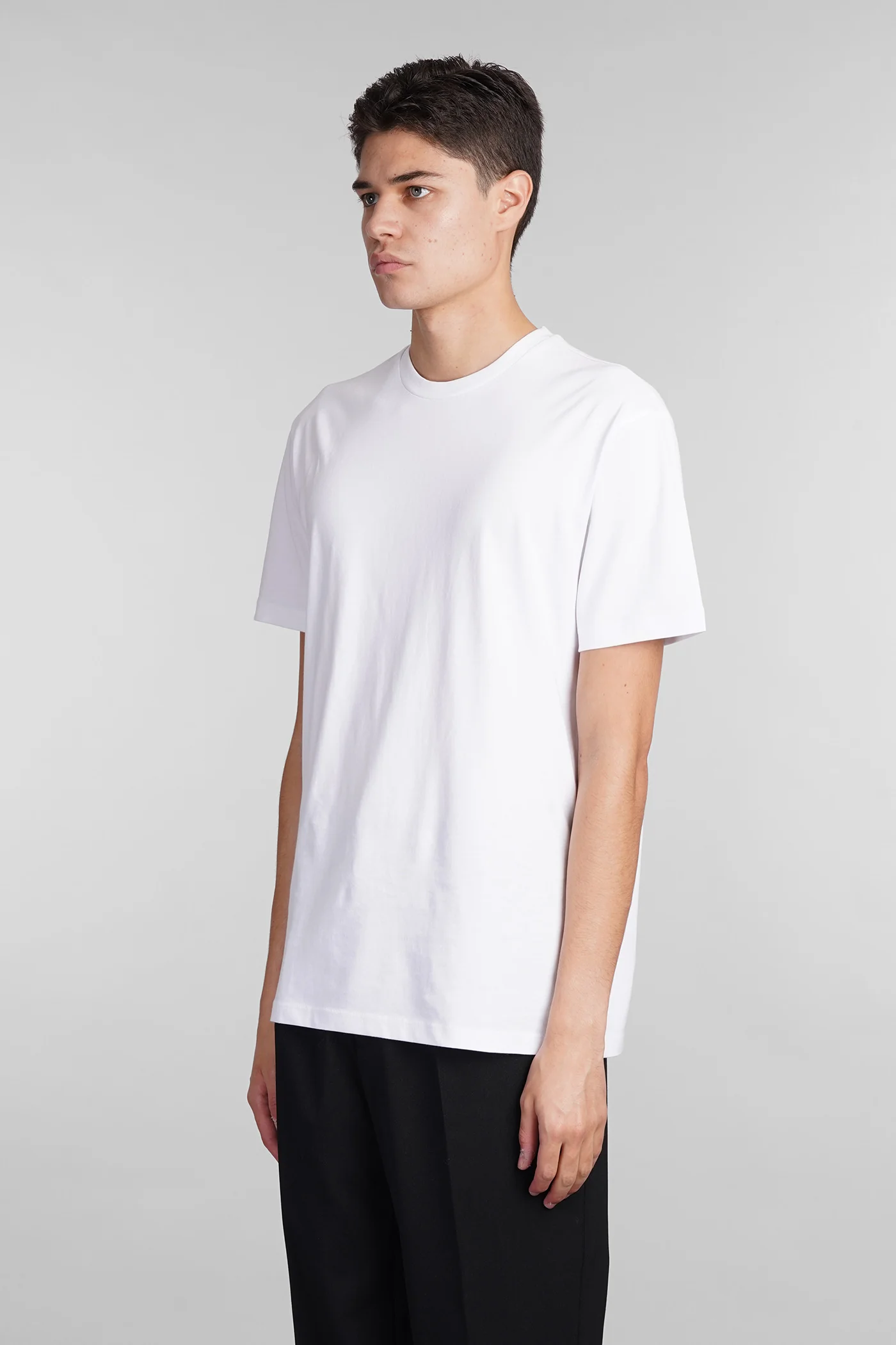 T-Shirt in white cotton - Image 20