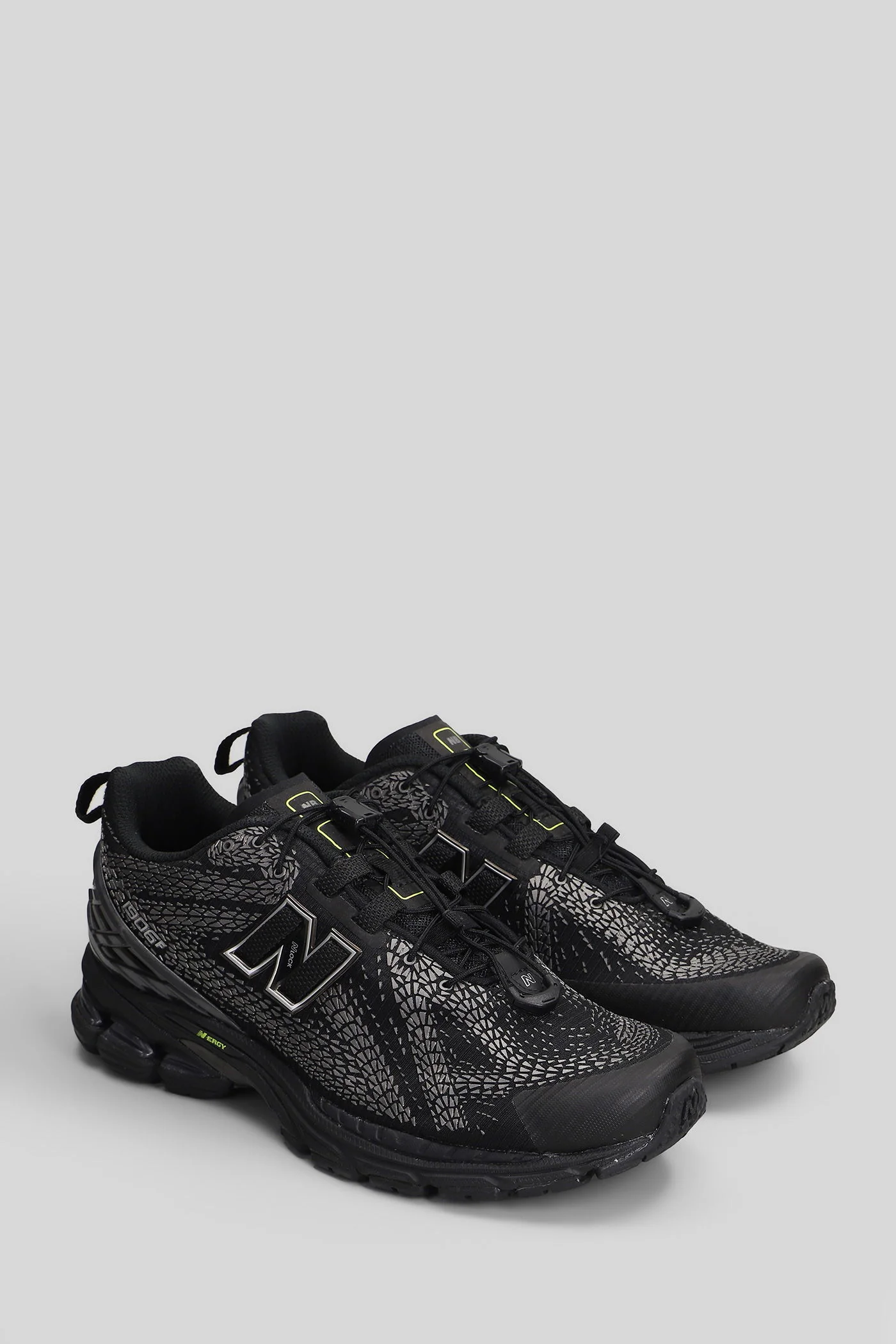 1906 Sneakers in black fabric - Image 2