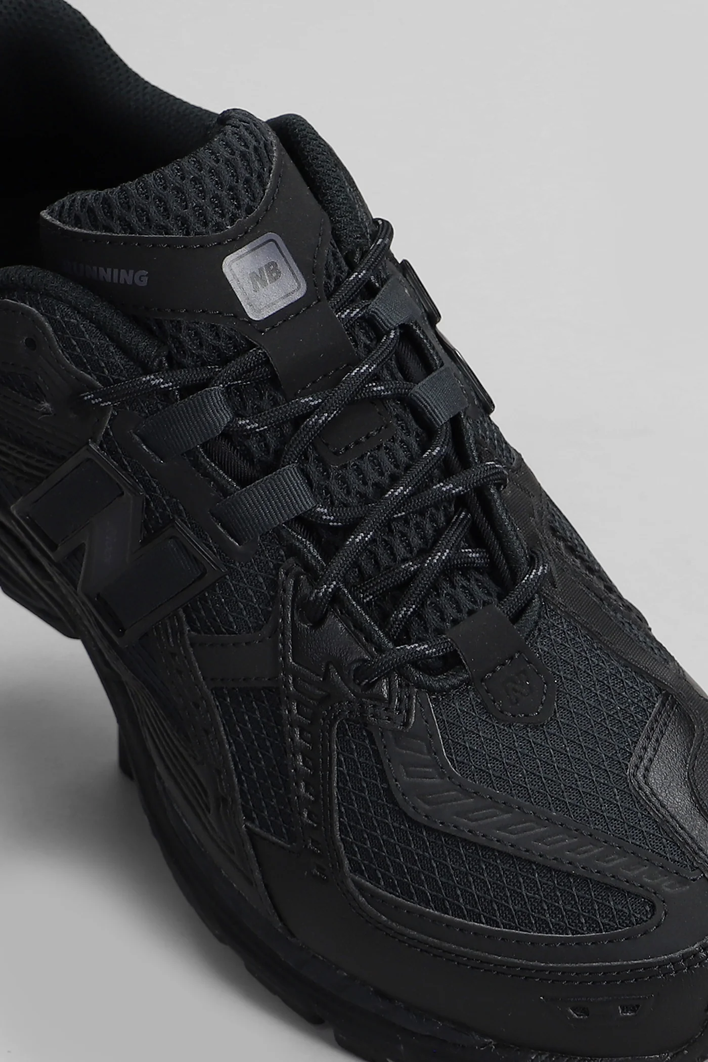 1906 Sneakers in black leather and fabric - Image 5